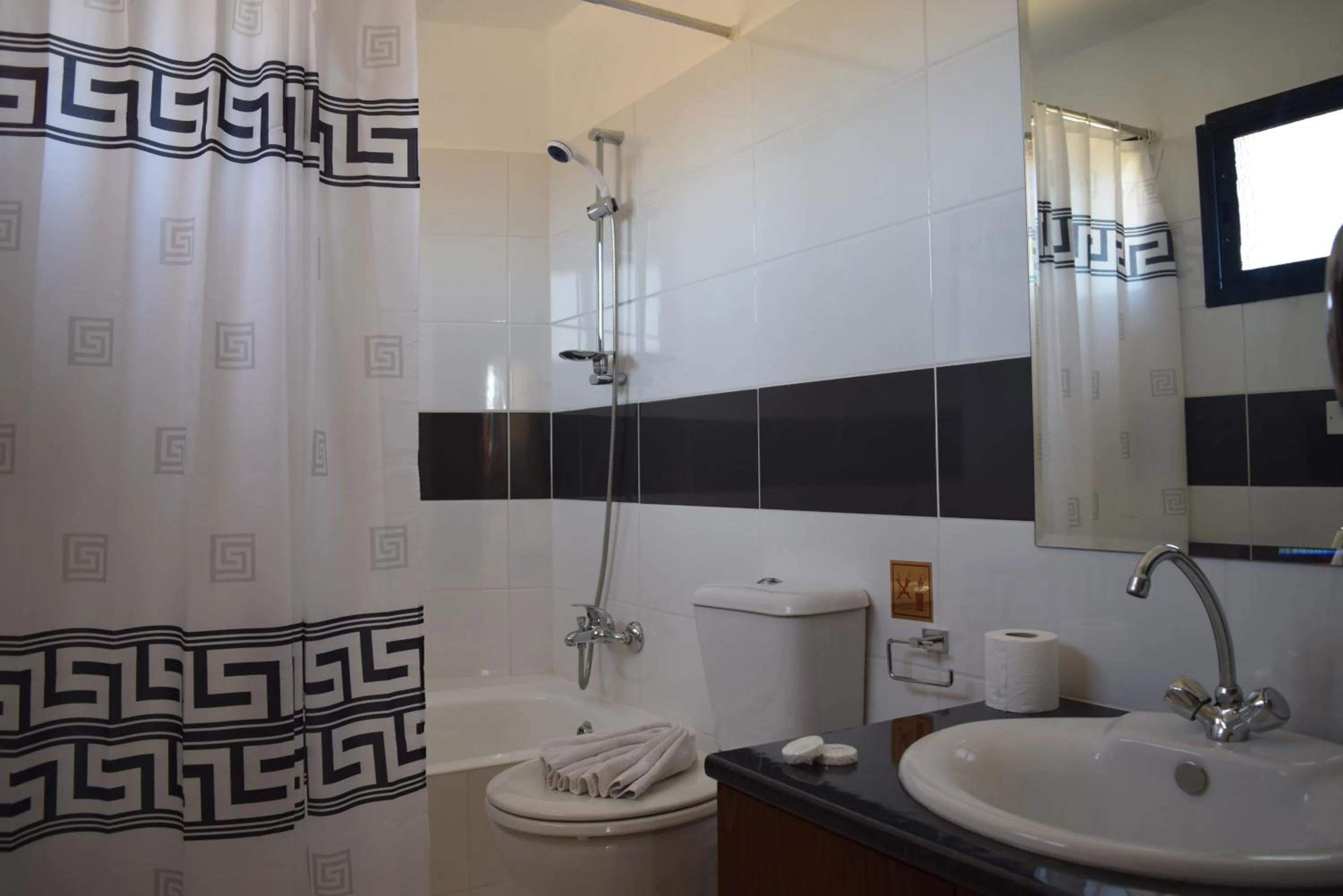 Shower in Anna Hotel Apartments