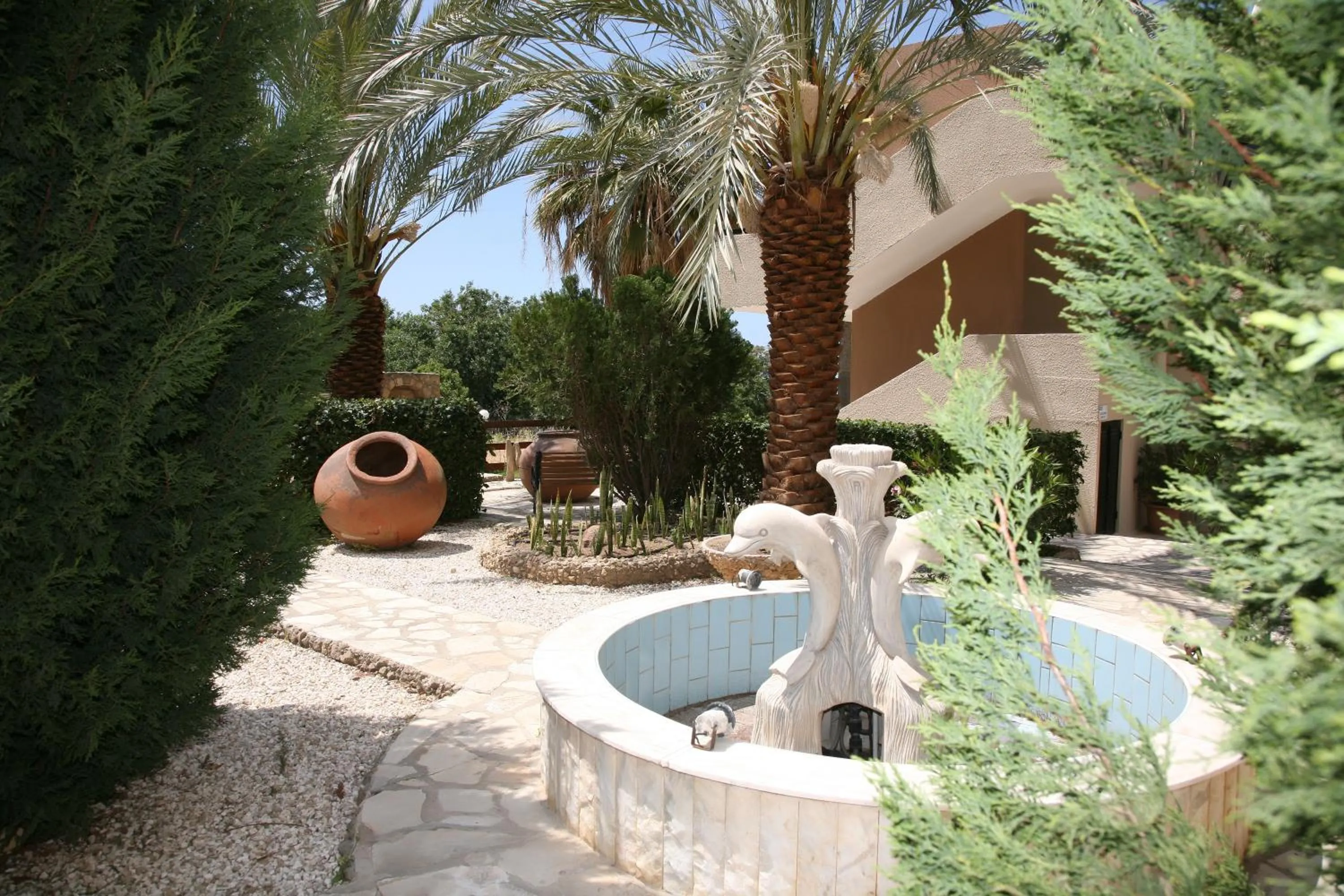 Garden in Anna Hotel Apartments