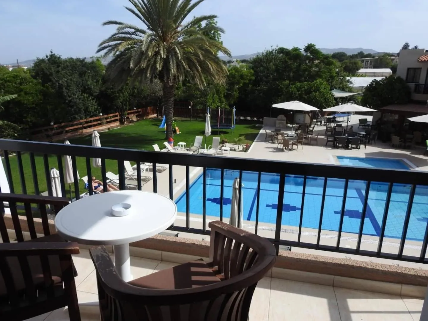 Pool view in Anna Hotel Apartments