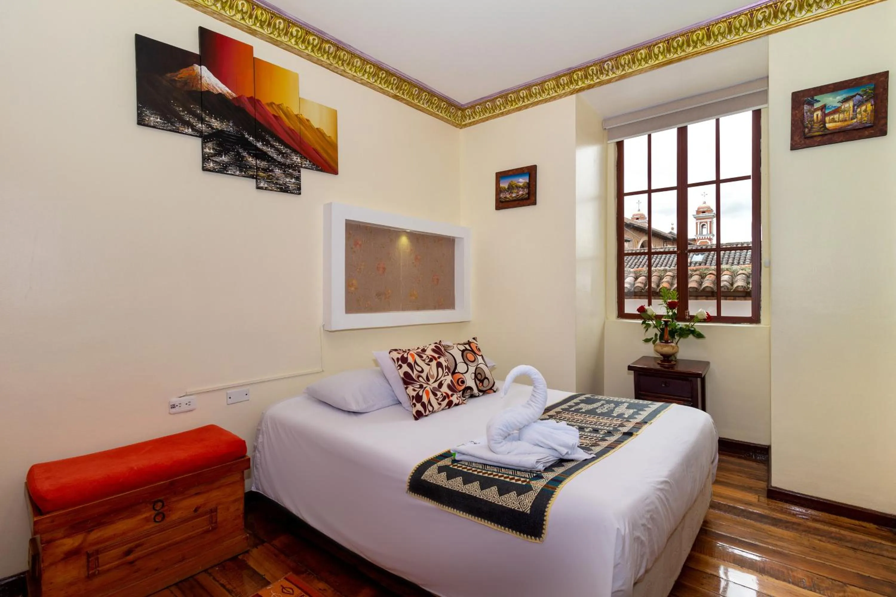 Bed in Friends Hotel & Rooftop - Historic Center & Museums