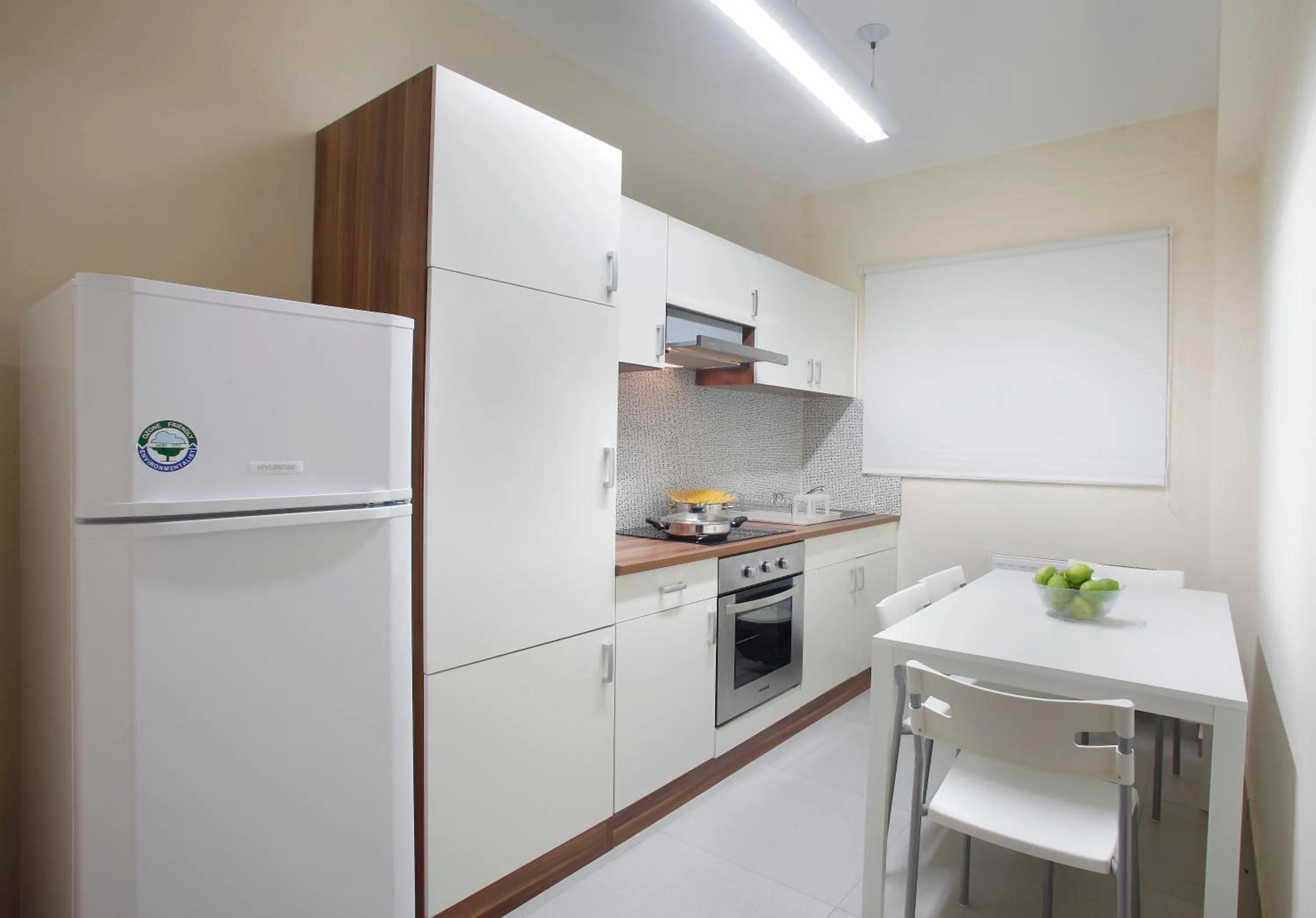 Kitchen or kitchenette in Lordos Hotel Apartments Nicosia