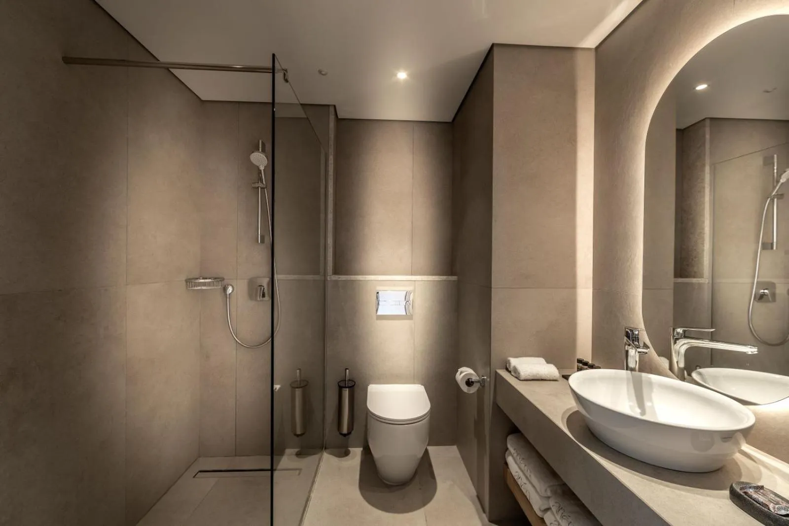 Bathroom in Anemi Hotel & Suites