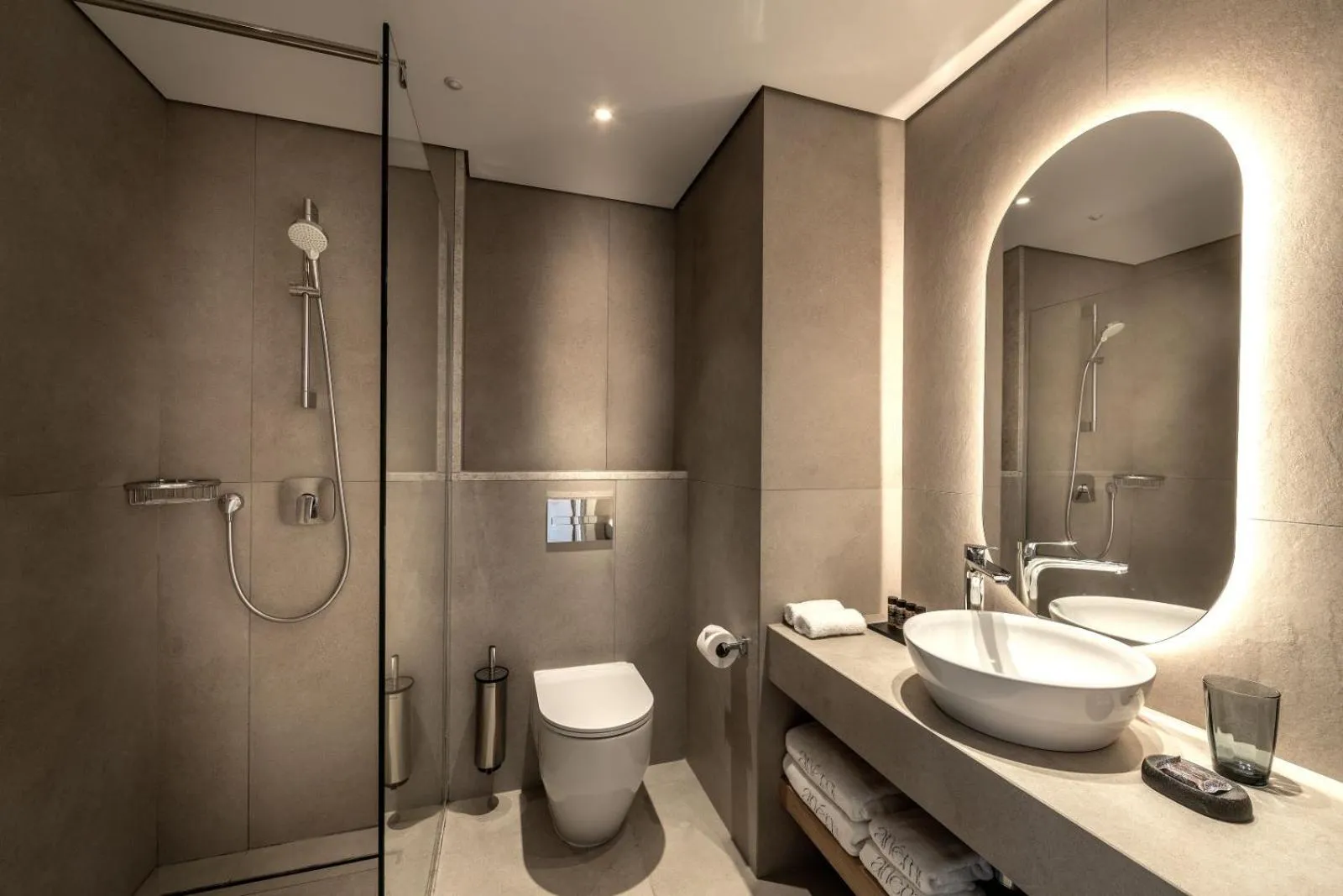 Bathroom in Anemi Hotel & Suites