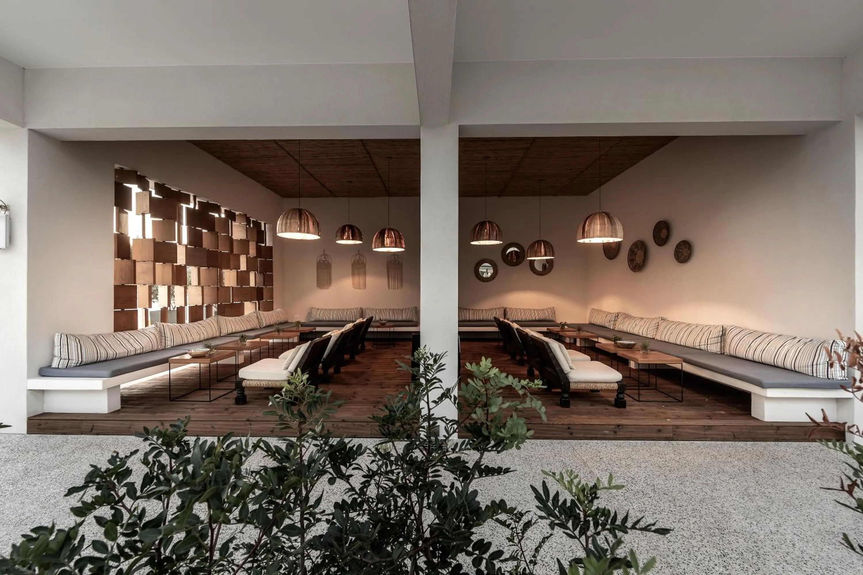 Property building in Anemi Hotel & Suites