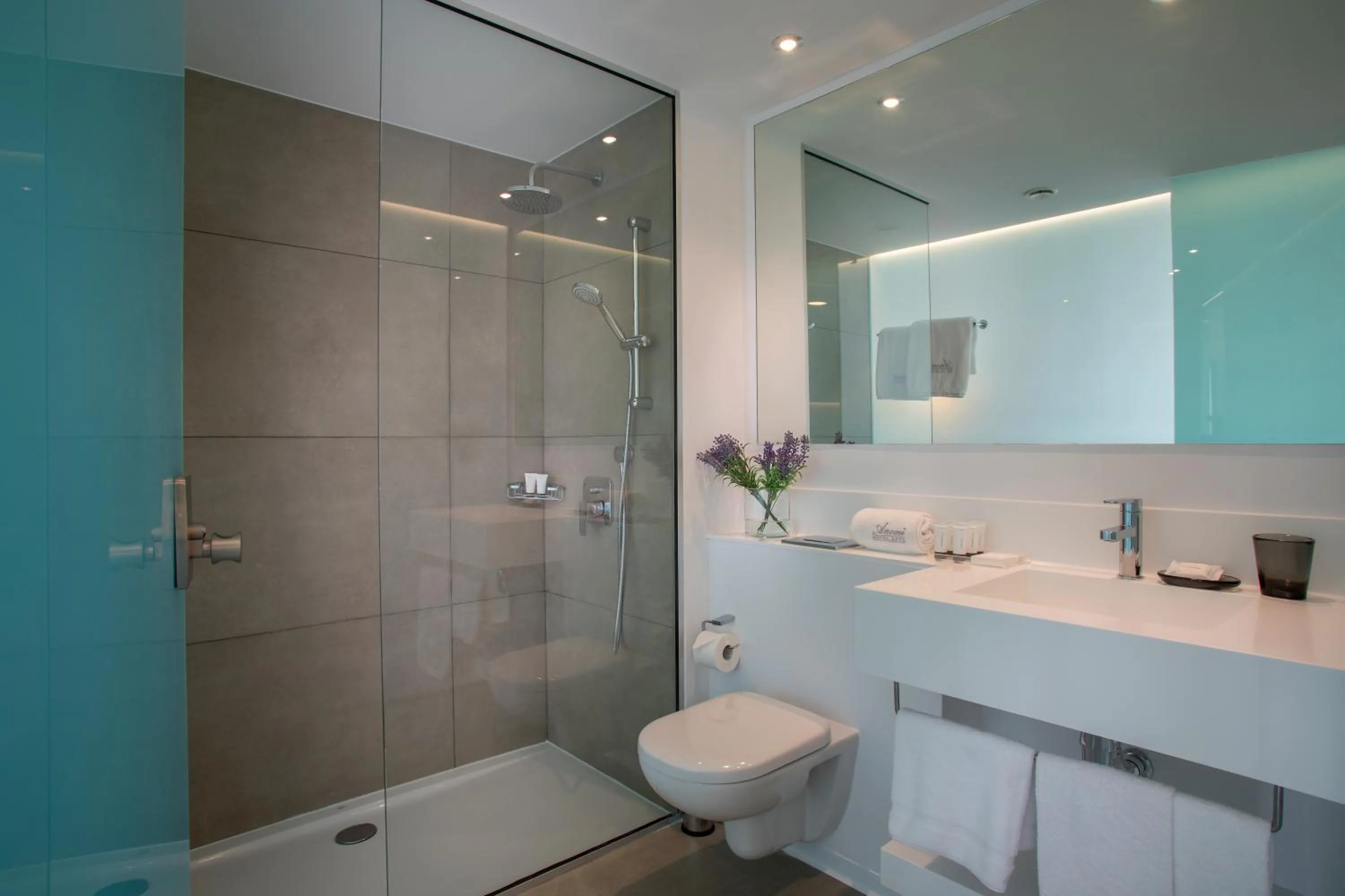 Bathroom in Anemi Hotel & Suites