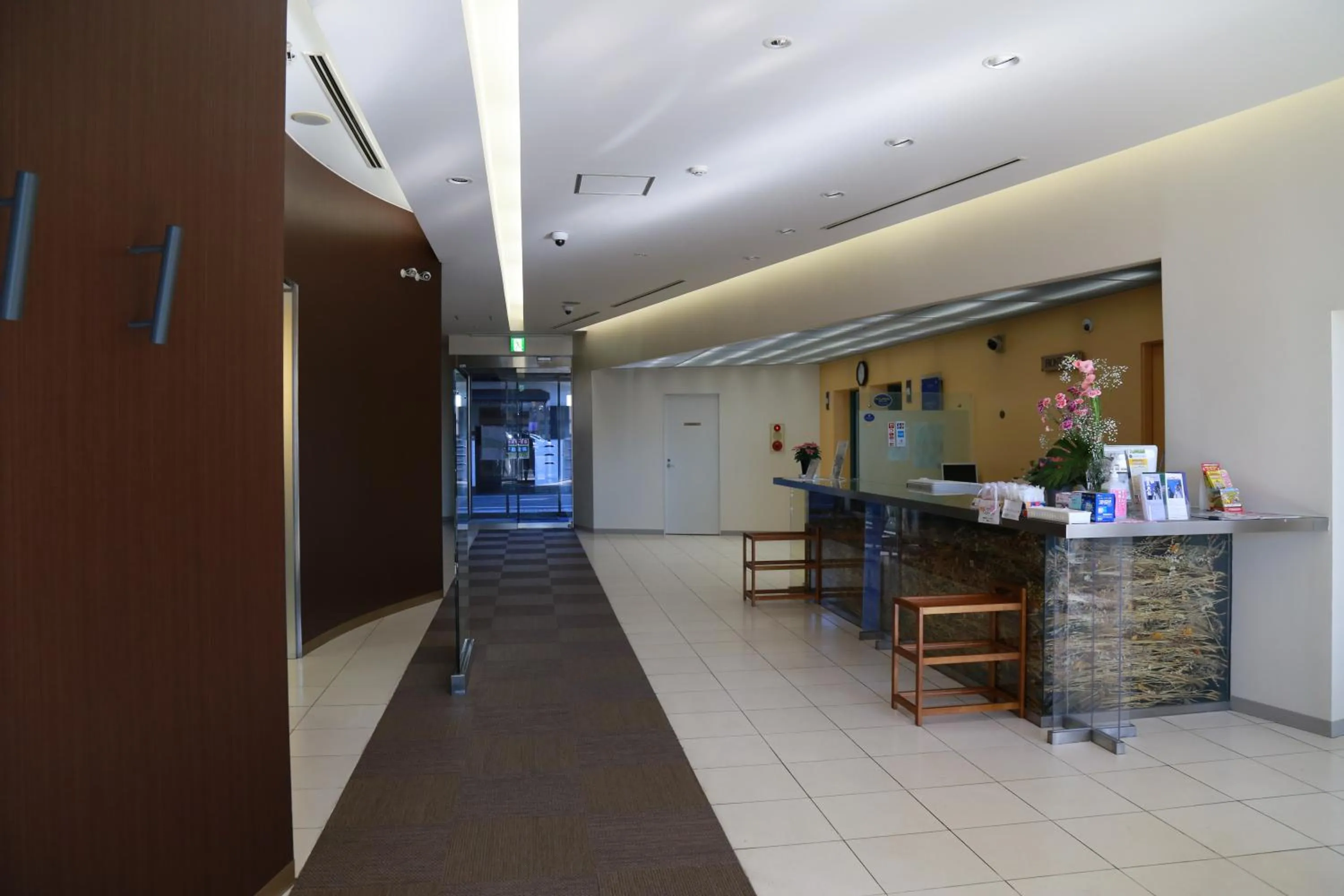 Lobby or reception in Hotel Plaza Arakawaoki