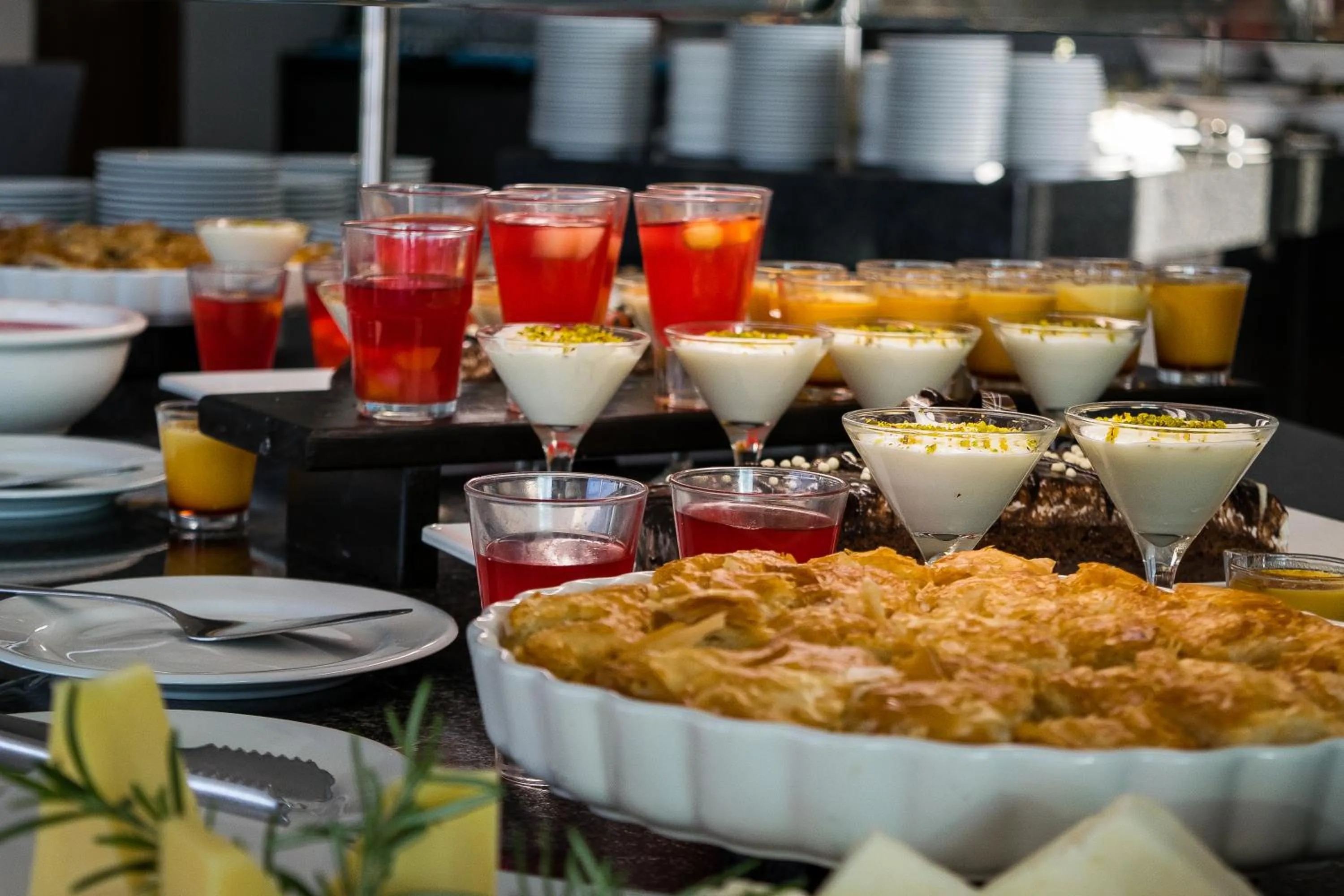 Food in Theo Sunset Bay Hotel