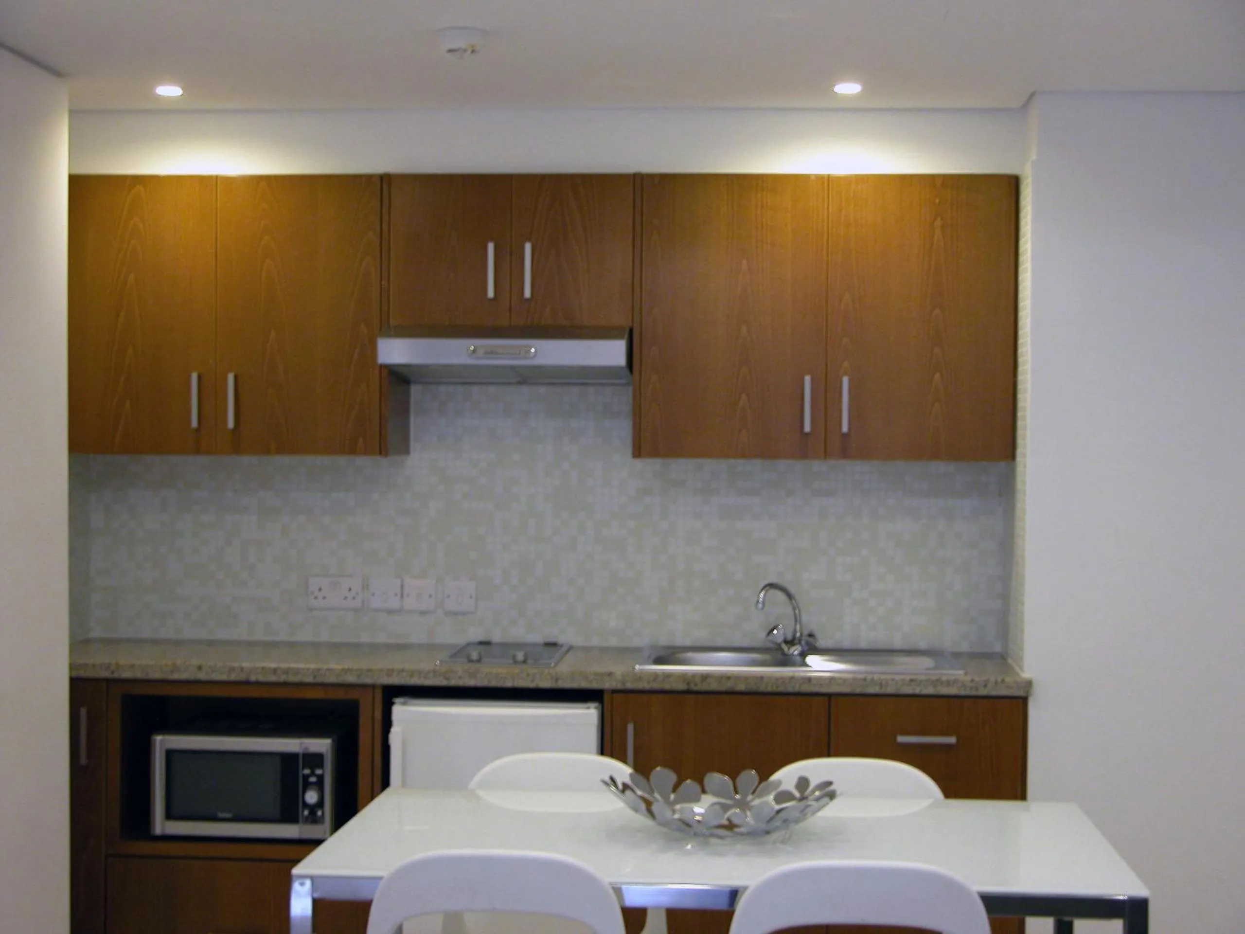 Kitchen or kitchenette in Alva Hotel Apartments