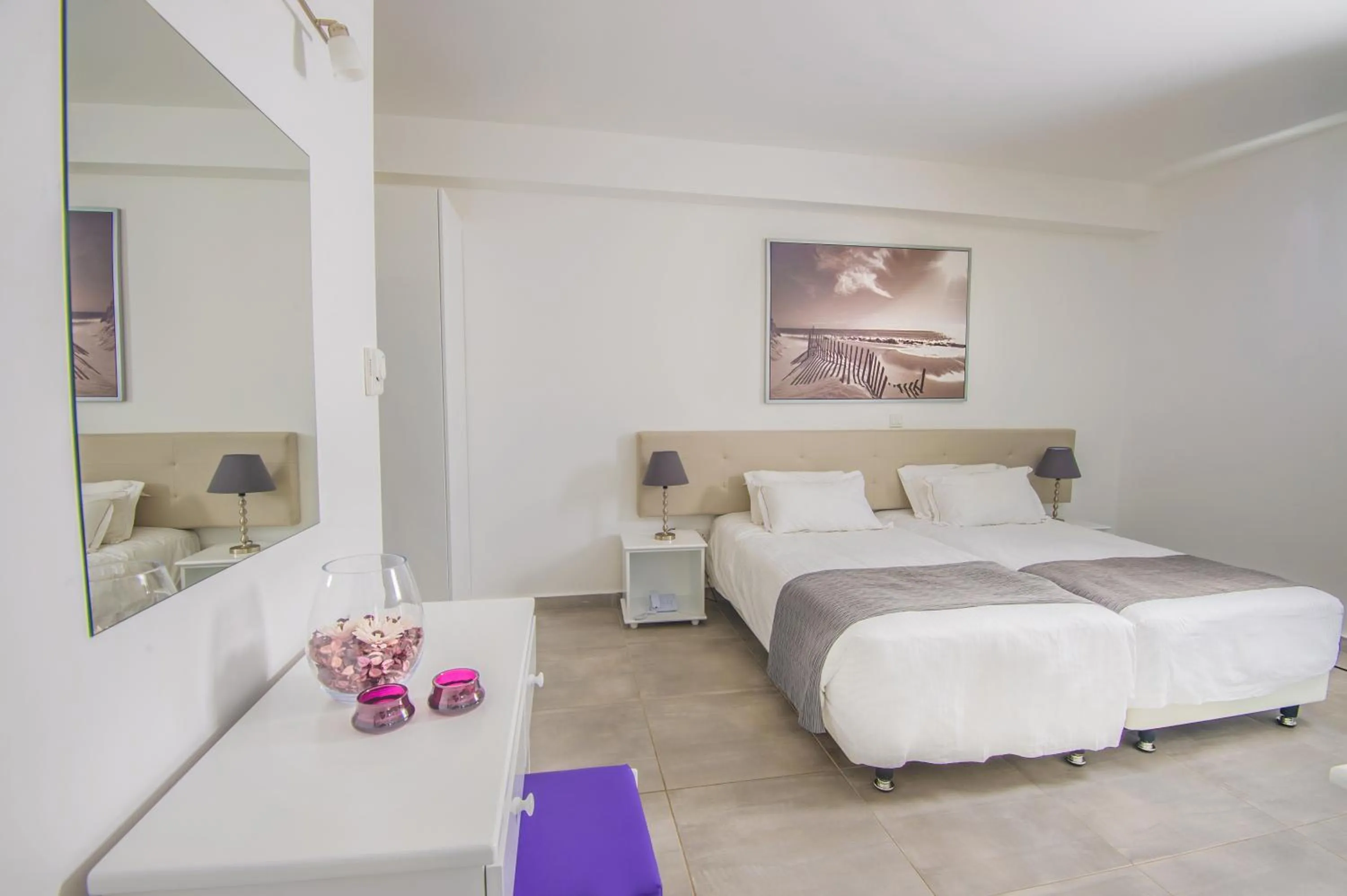 Bed in Alva Hotel Apartments