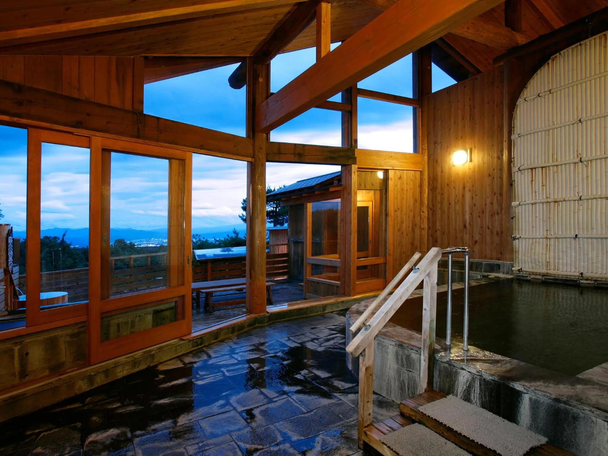 Hot Spring Bath in Hishino Onsen Tokiwakan