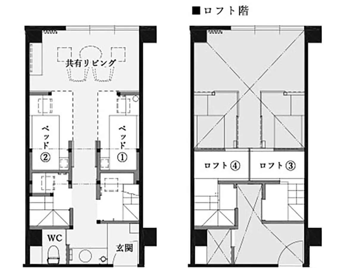 Floor plan in Hishino Onsen Tokiwakan