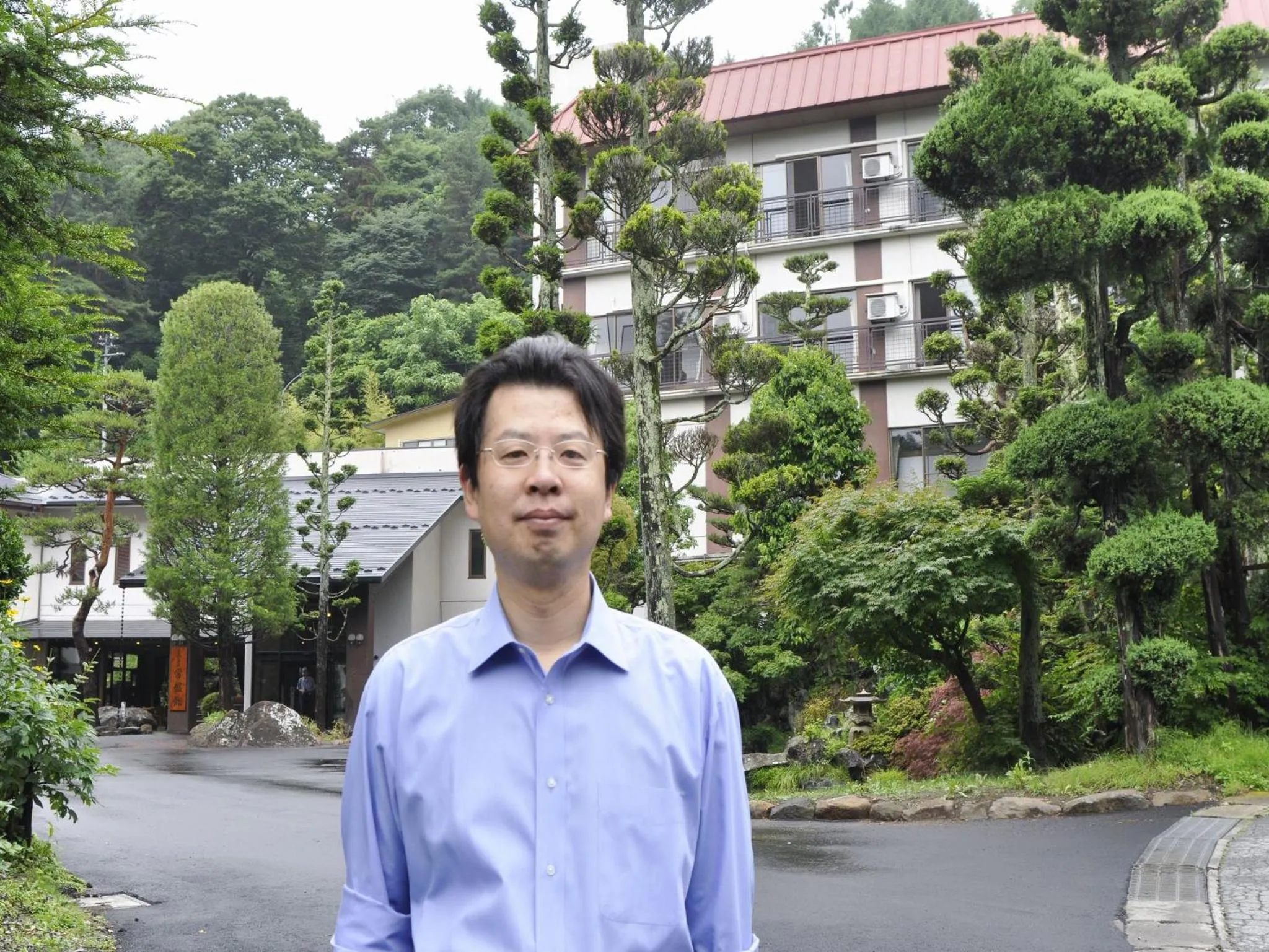 Property building in Hishino Onsen Tokiwakan