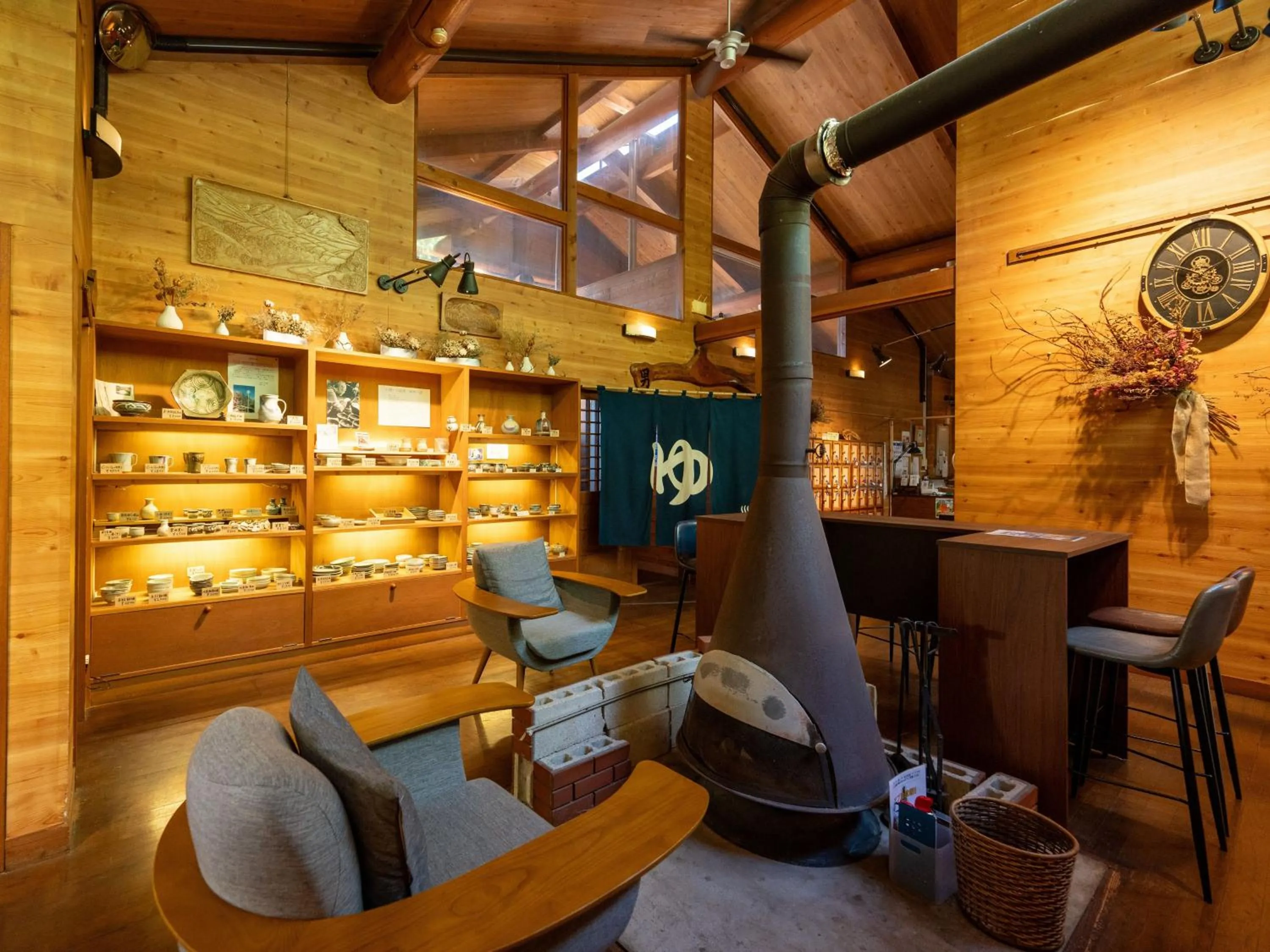 Hot Spring Bath in Hishino Onsen Tokiwakan