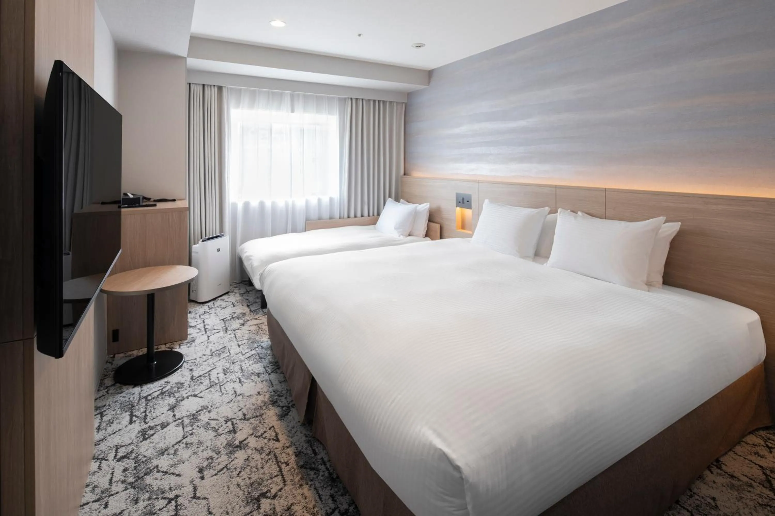 Photo of the whole room, Bed in La'gent Stay Sapporo Odori Hokkaido