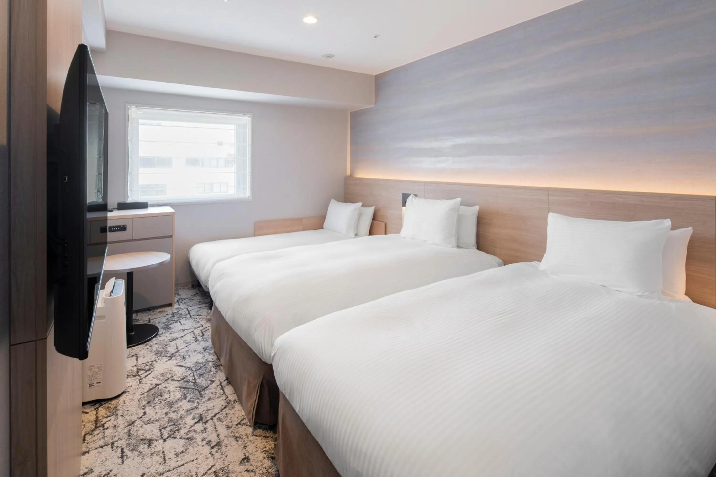 Photo of the whole room, Bed in La'gent Stay Sapporo Odori Hokkaido