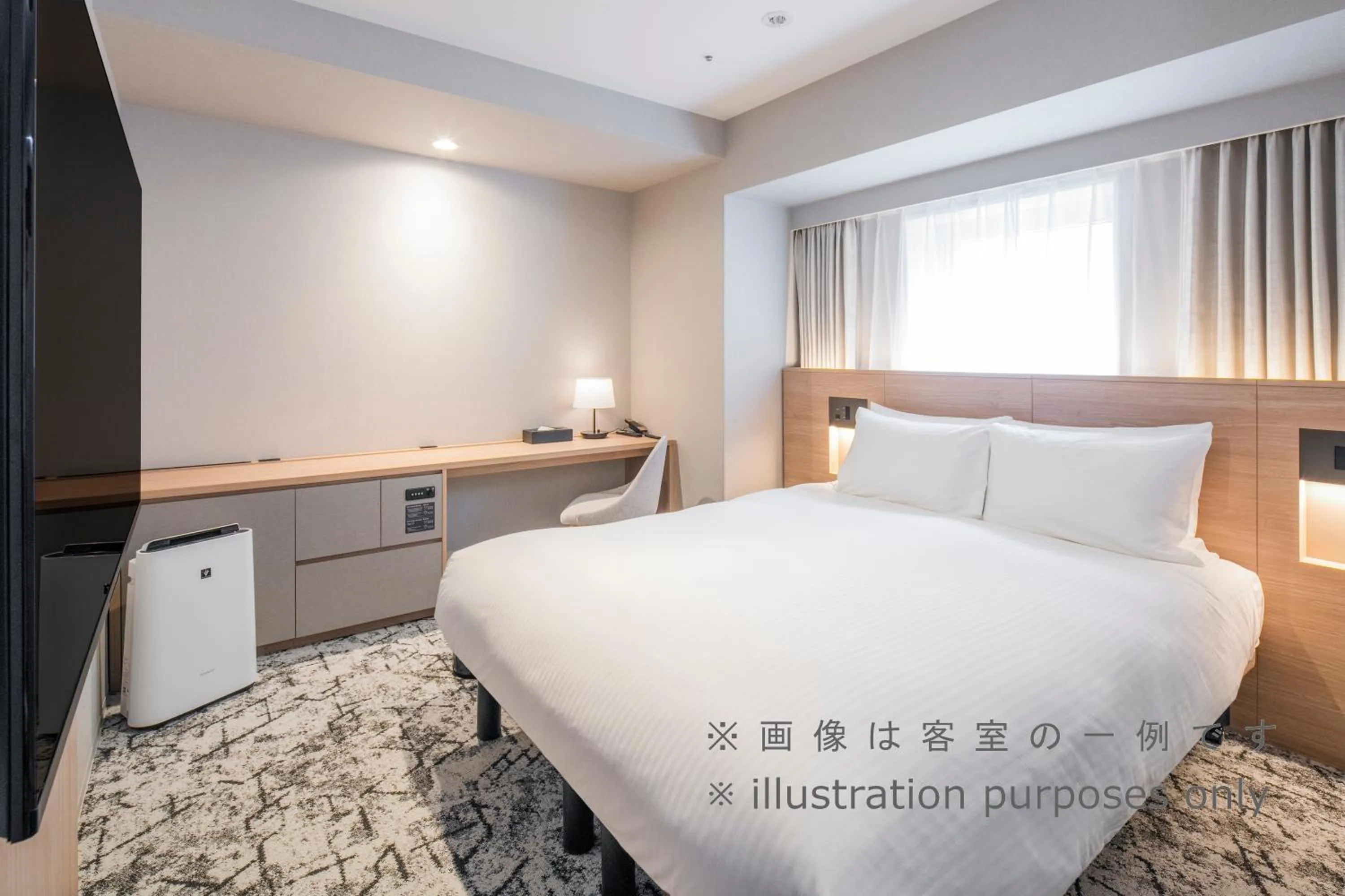Photo of the whole room, Bed in La'gent Stay Sapporo Odori Hokkaido