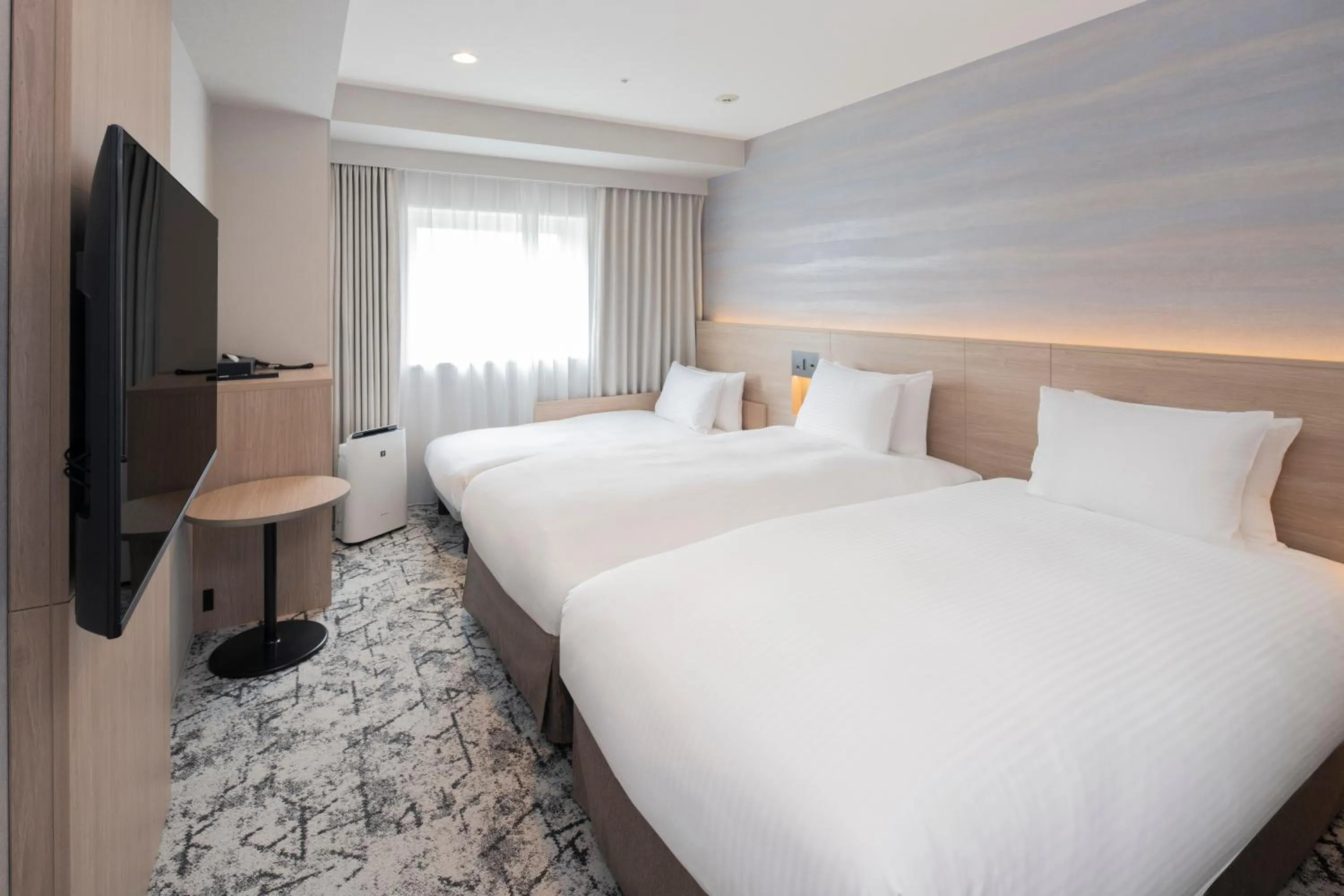 Photo of the whole room, Bed in La'gent Stay Sapporo Odori Hokkaido