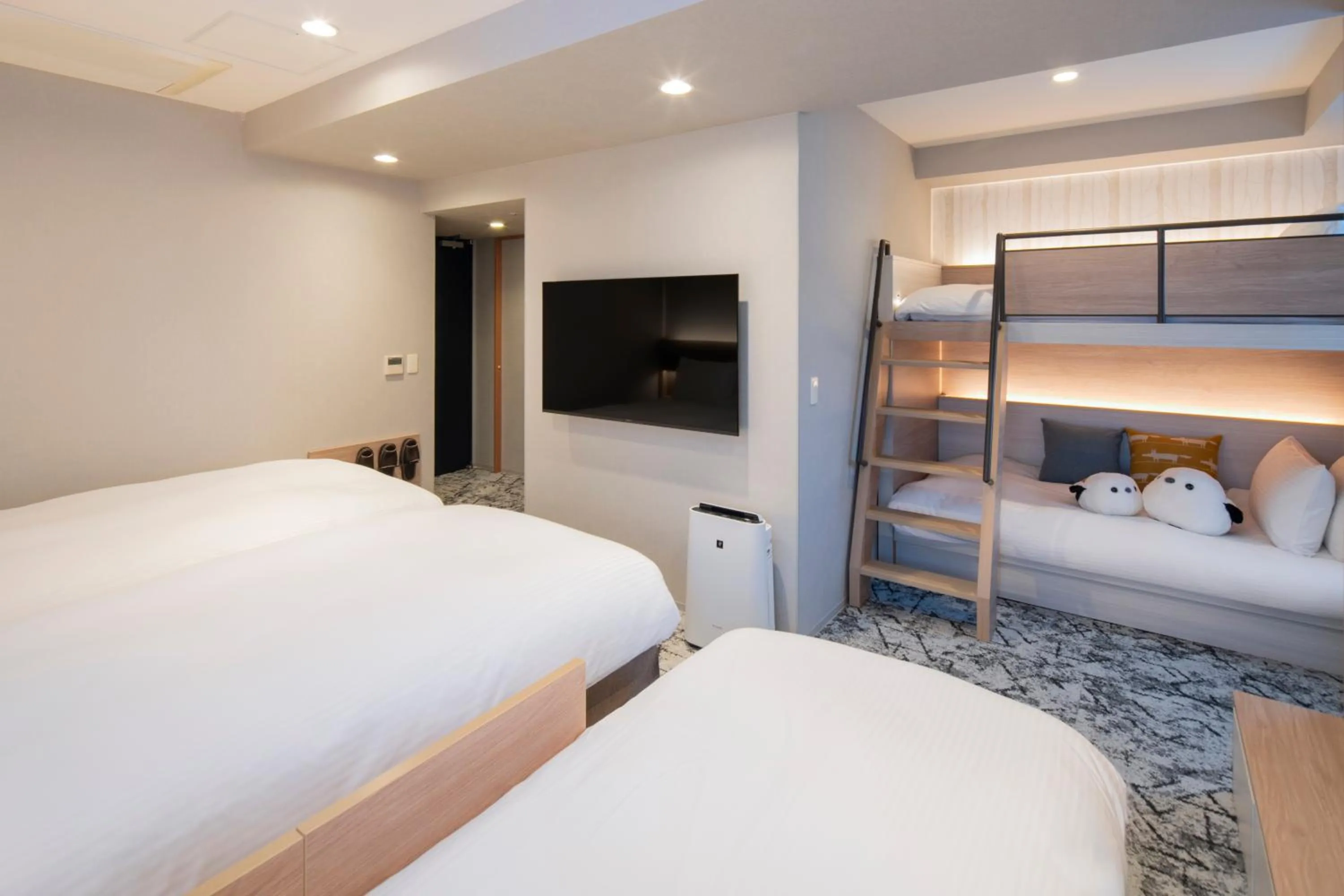 Photo of the whole room, Bed in La'gent Stay Sapporo Odori Hokkaido