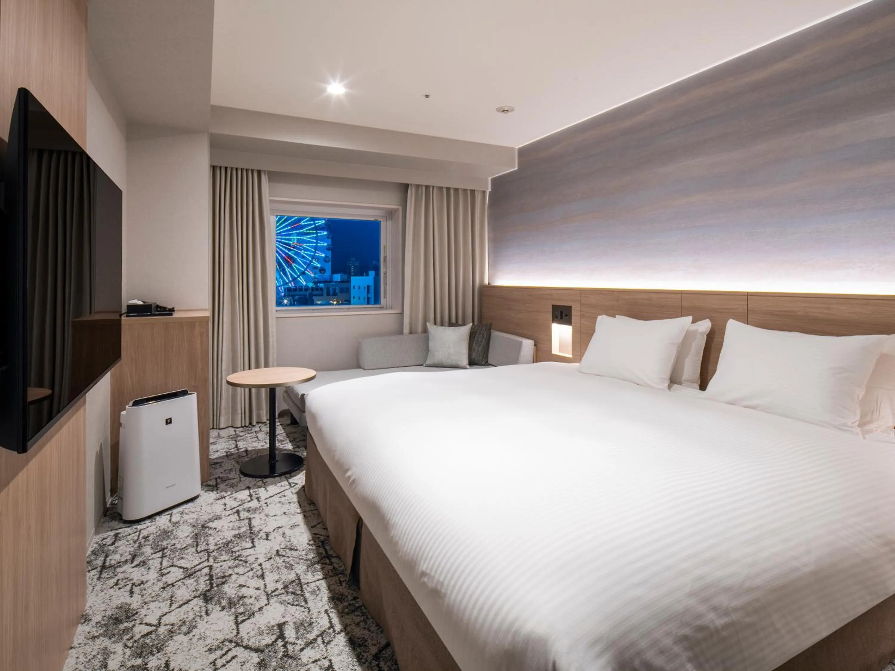 Photo of the whole room, Bed in La'gent Stay Sapporo Odori Hokkaido