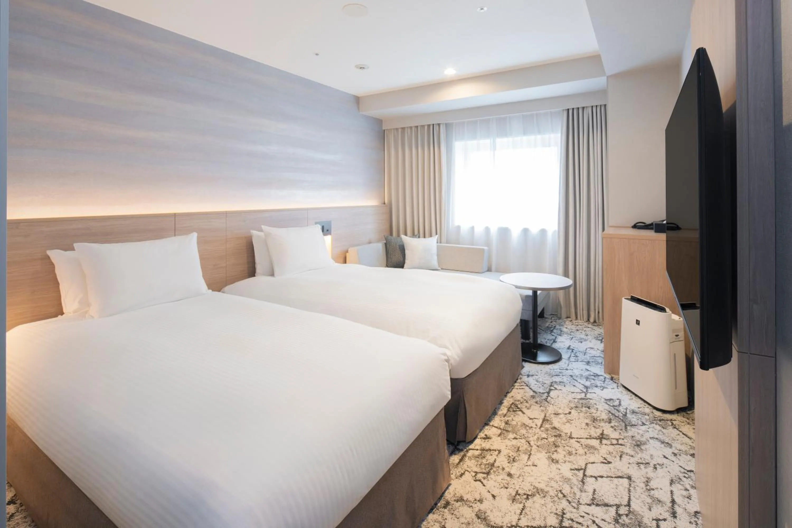 Photo of the whole room, Bed in La'gent Stay Sapporo Odori Hokkaido