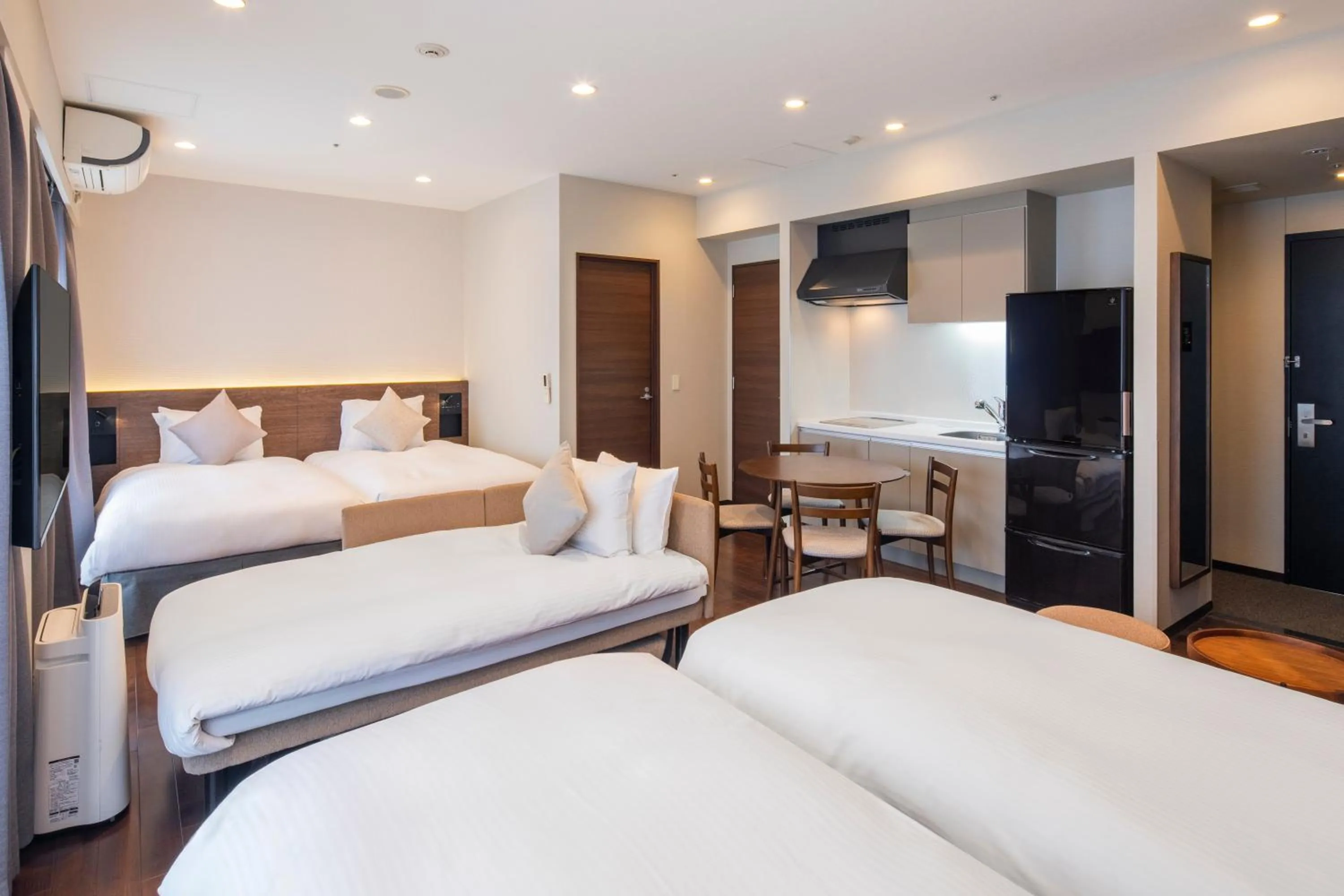 Photo of the whole room, Bed in La'gent Stay Sapporo Odori Hokkaido