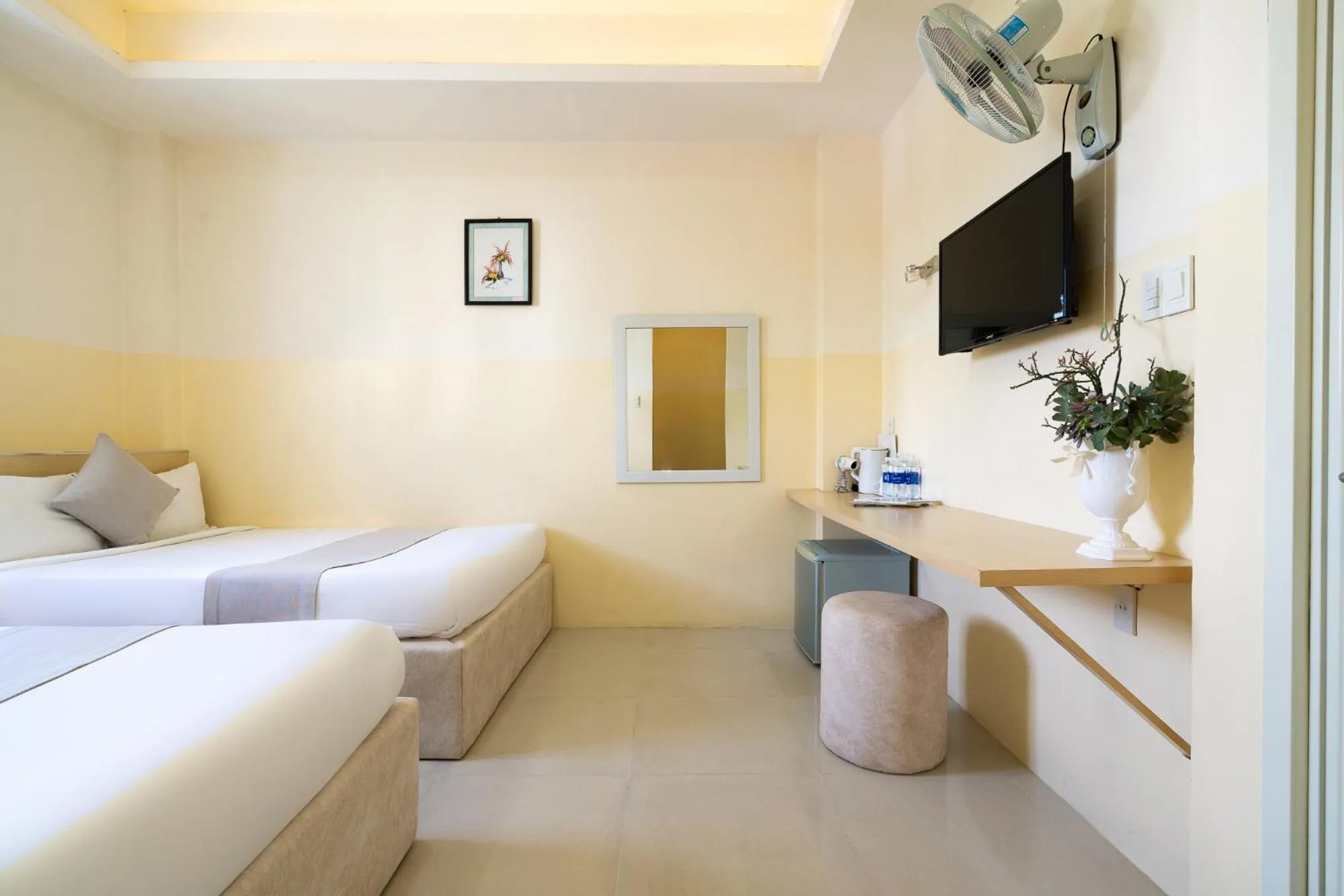 Bed in Ngoc Nguyen Anh Hotel Da Lat