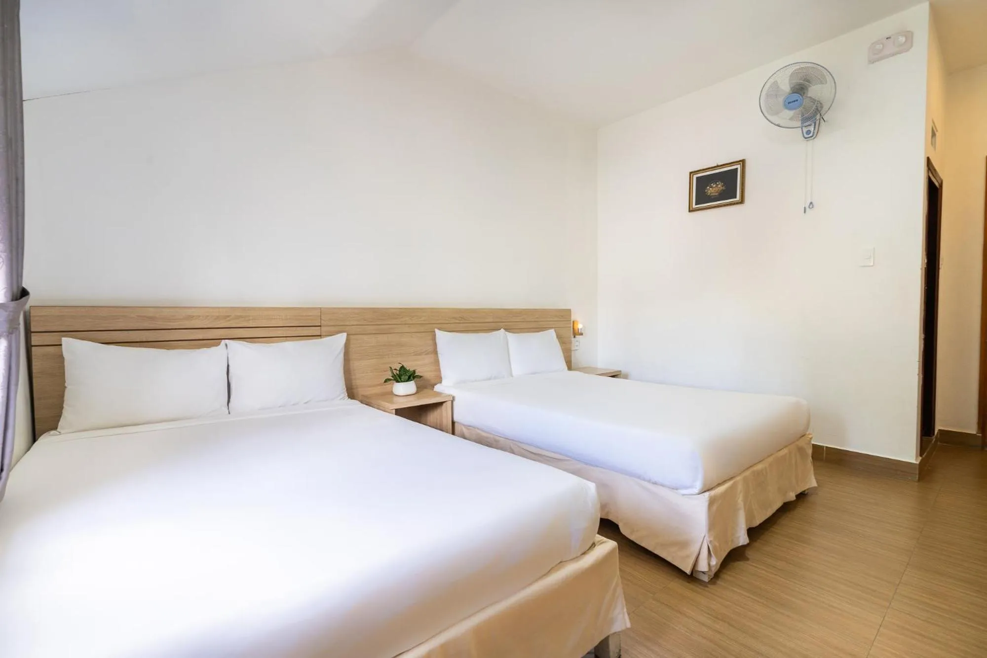 Bed in Ngoc Nguyen Anh Hotel Da Lat