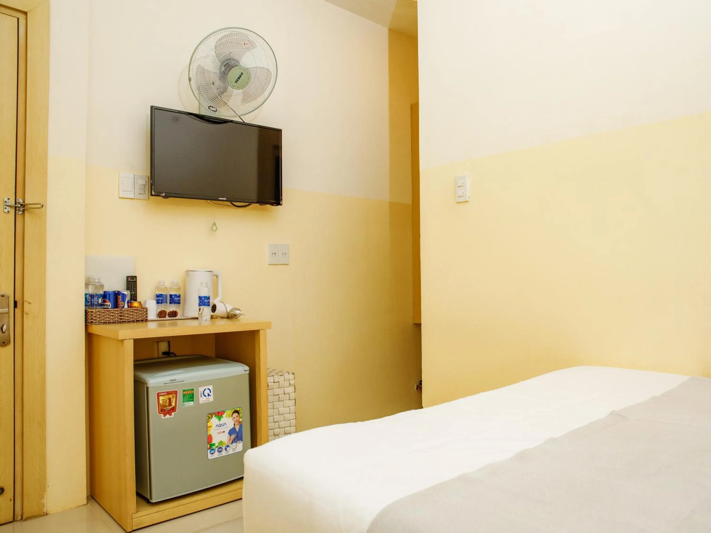 Bed in Ngoc Nguyen Anh Hotel Da Lat