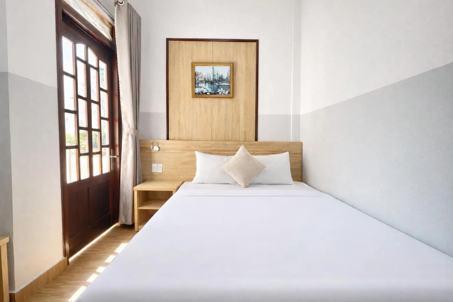 Bed in Ngoc Nguyen Anh Hotel Da Lat