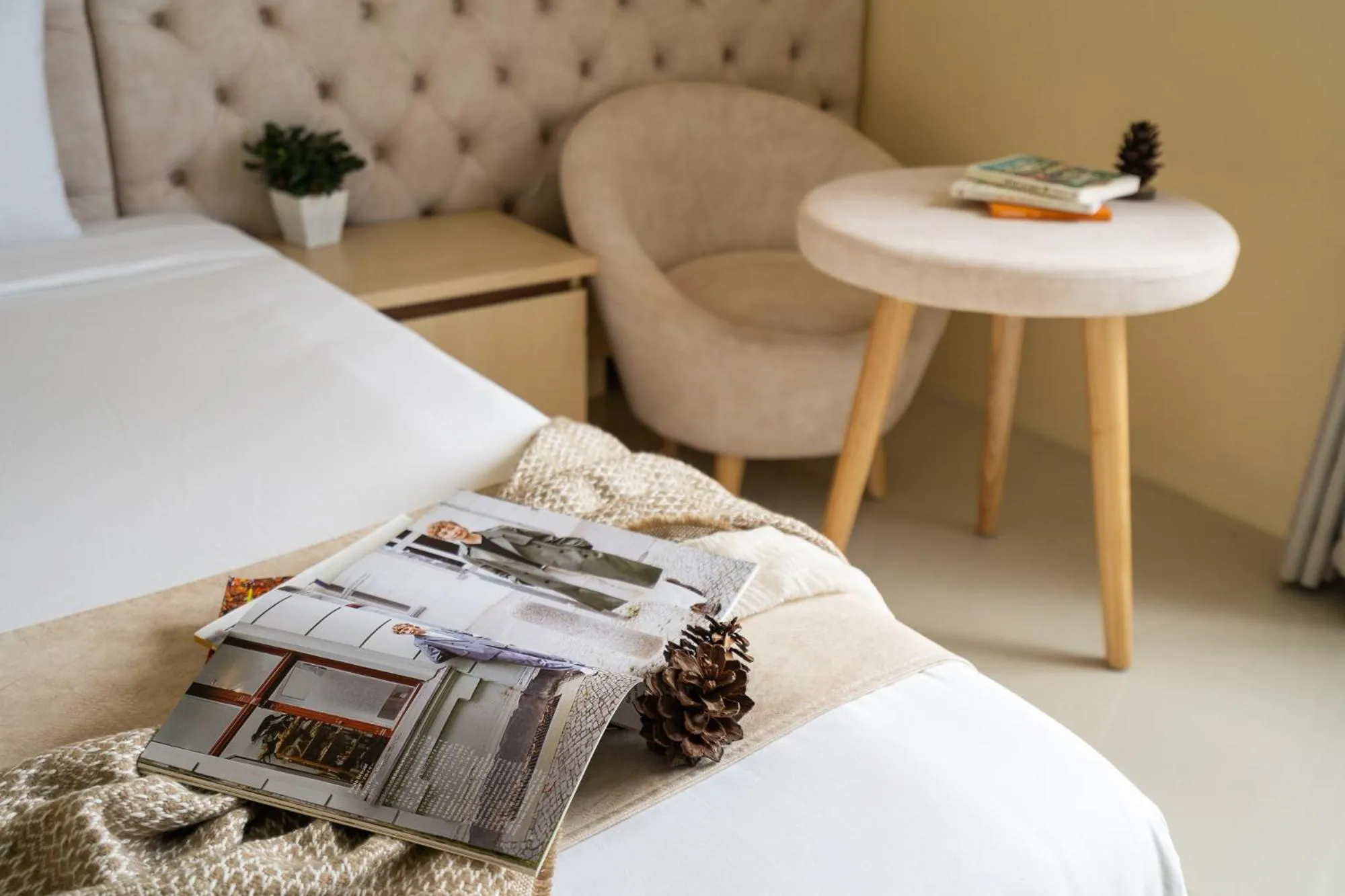 Bed in Ngoc Nguyen Anh Hotel Da Lat