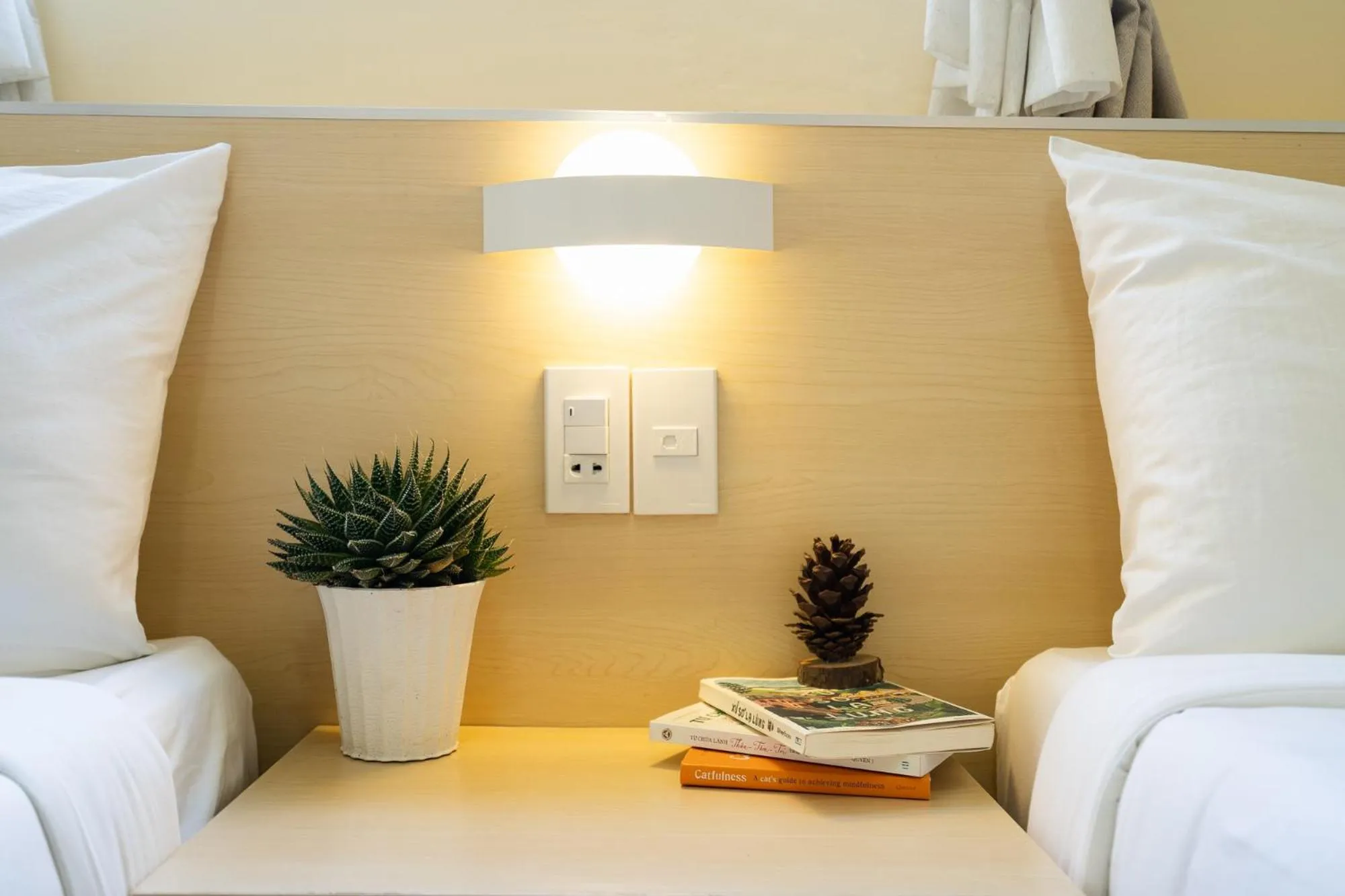 Bed in Ngoc Nguyen Anh Hotel Da Lat