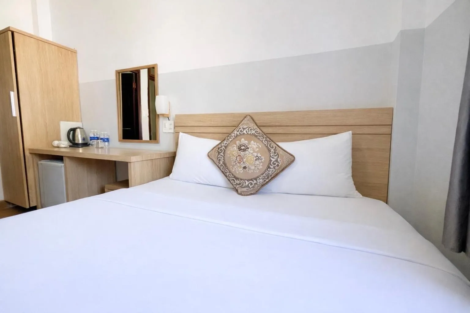 Bed in Ngoc Nguyen Anh Hotel Da Lat