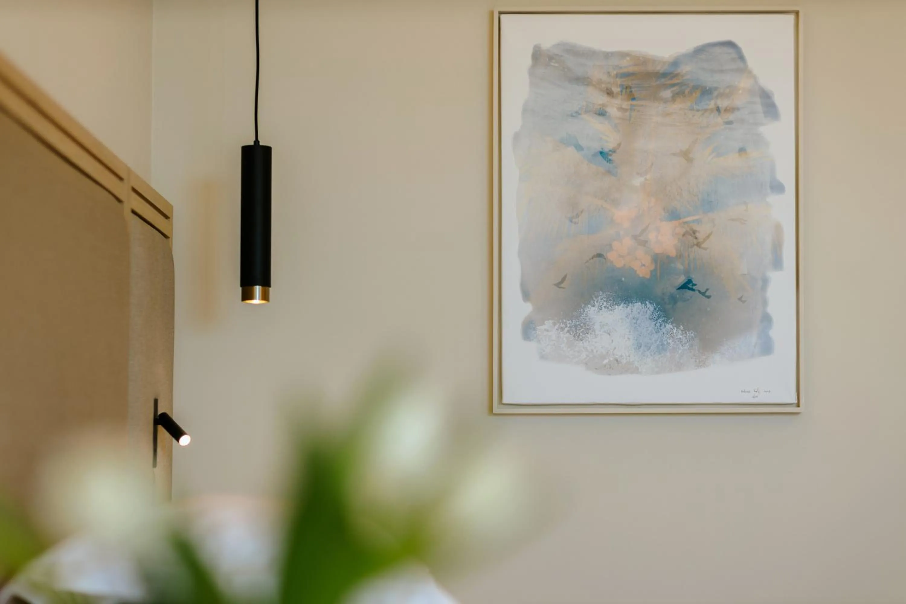 Decorative detail in Alion Beach Hotel