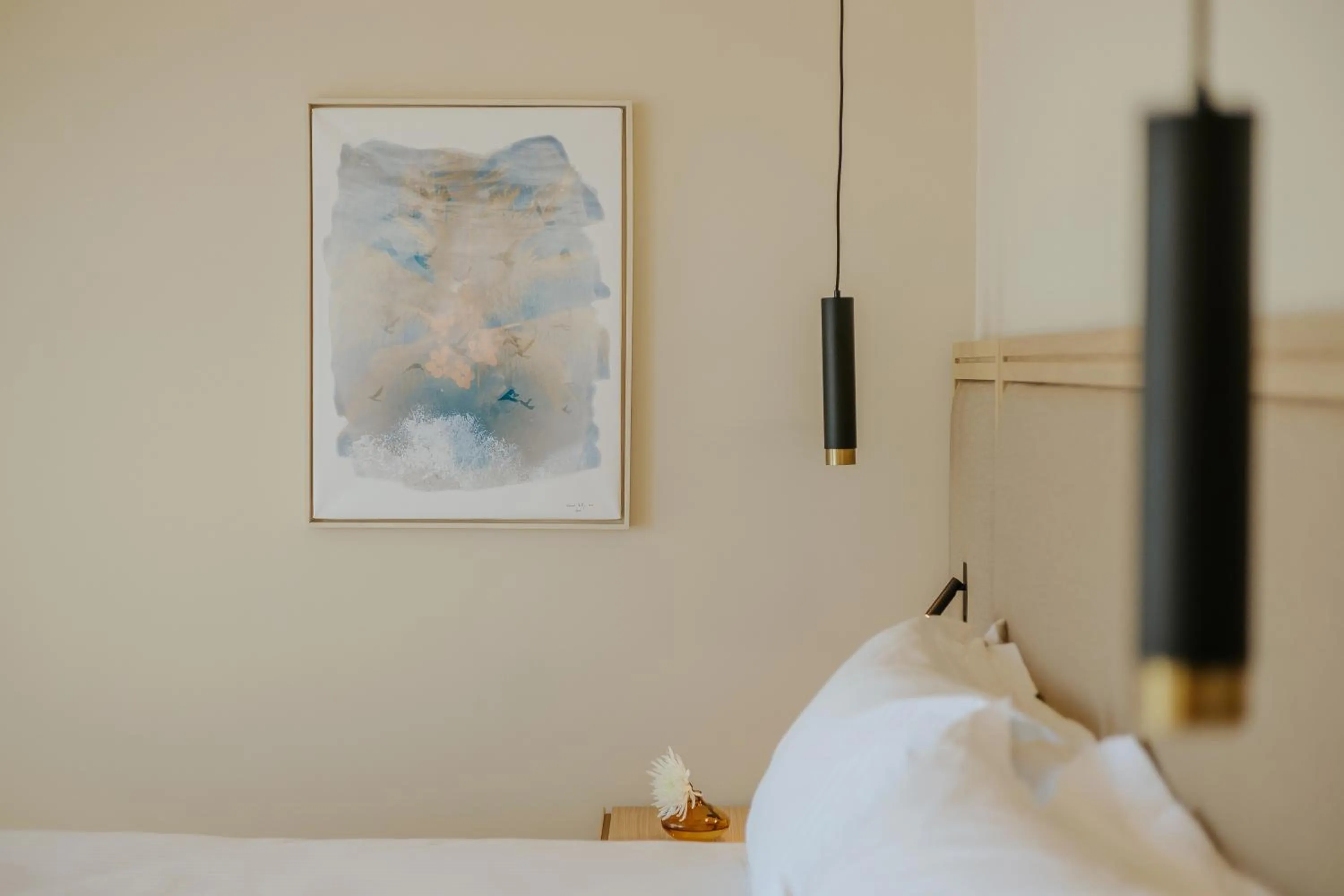 Bedroom, Bed in Alion Beach Hotel