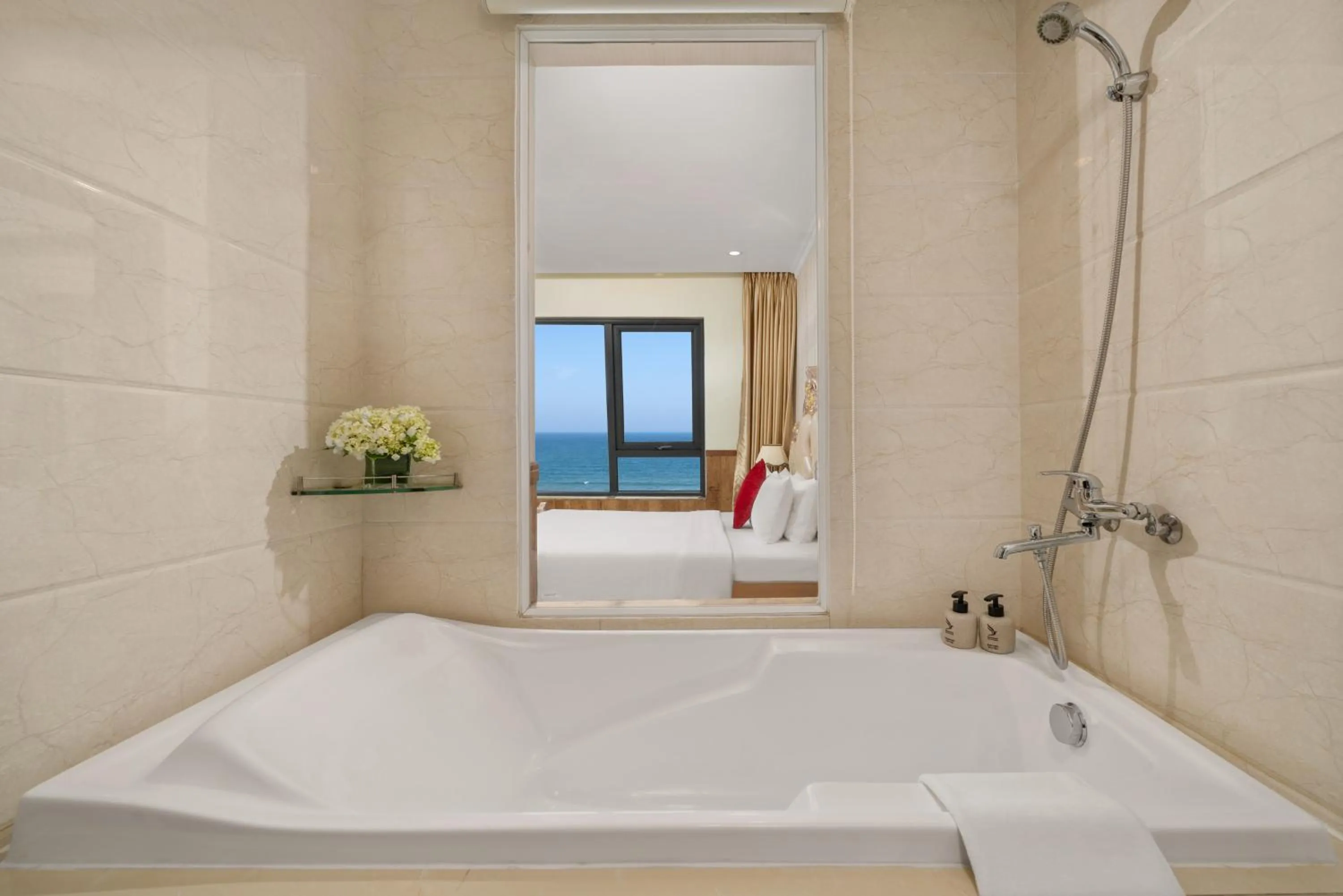 Bath in Serene Beach Hotel Danang