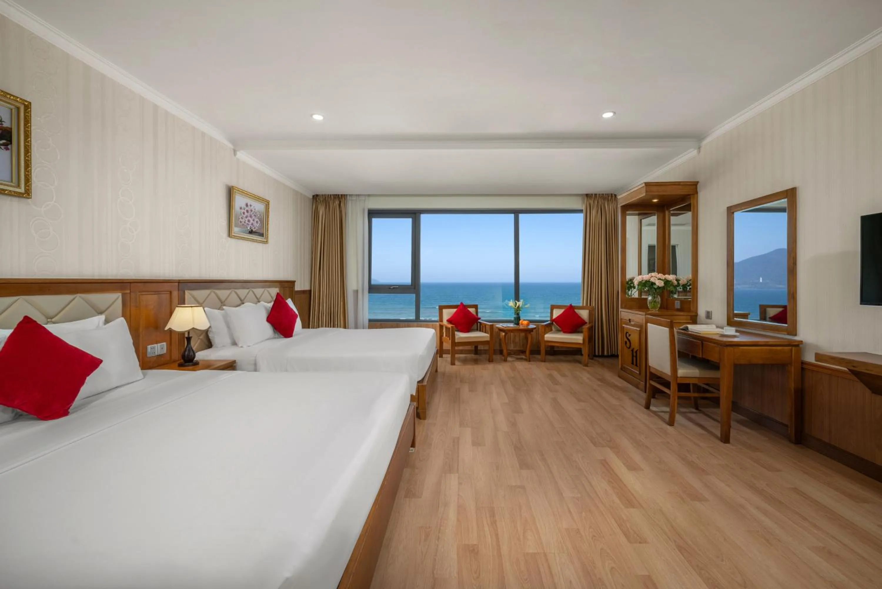 Photo of the whole room in Serene Beach Hotel Danang
