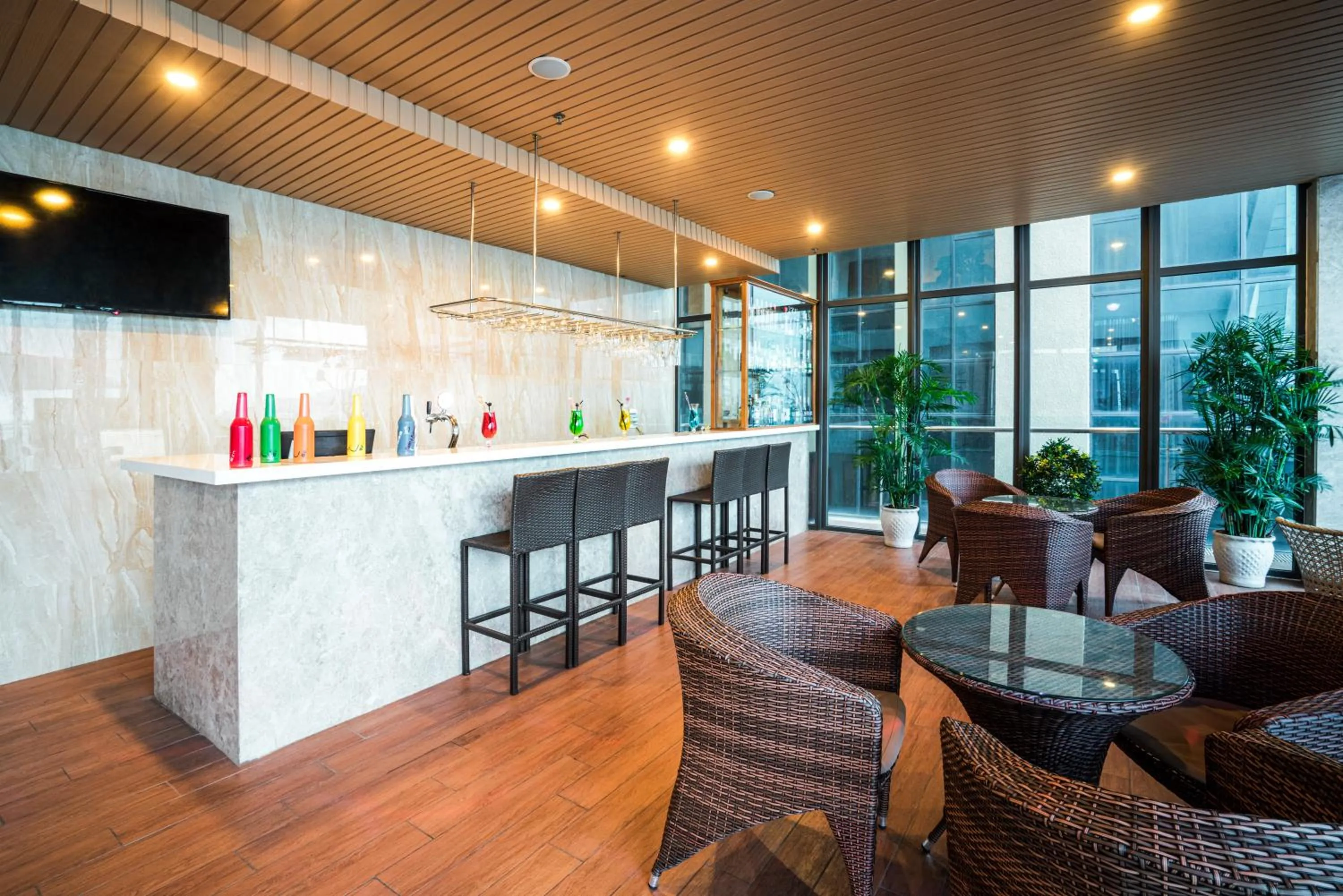 Lobby or reception in Serene Beach Hotel Danang