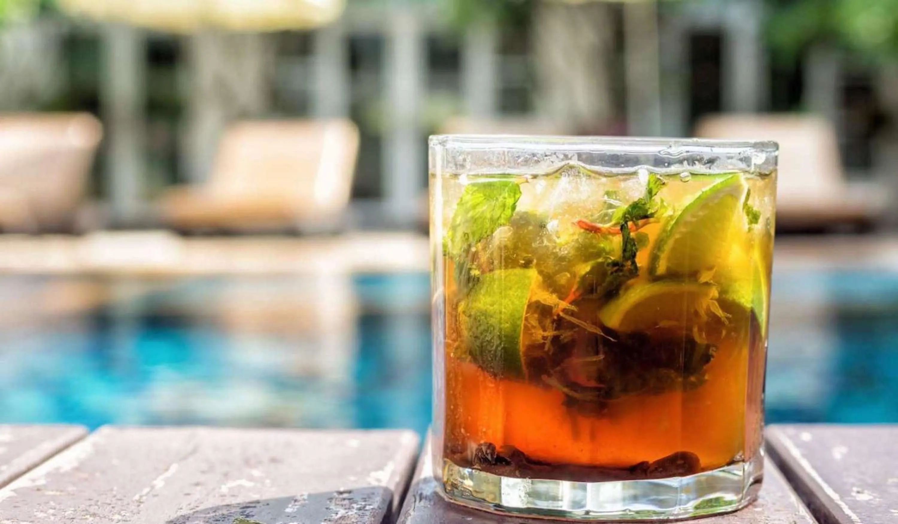 Swimming pool in Serene Beach Hotel Danang