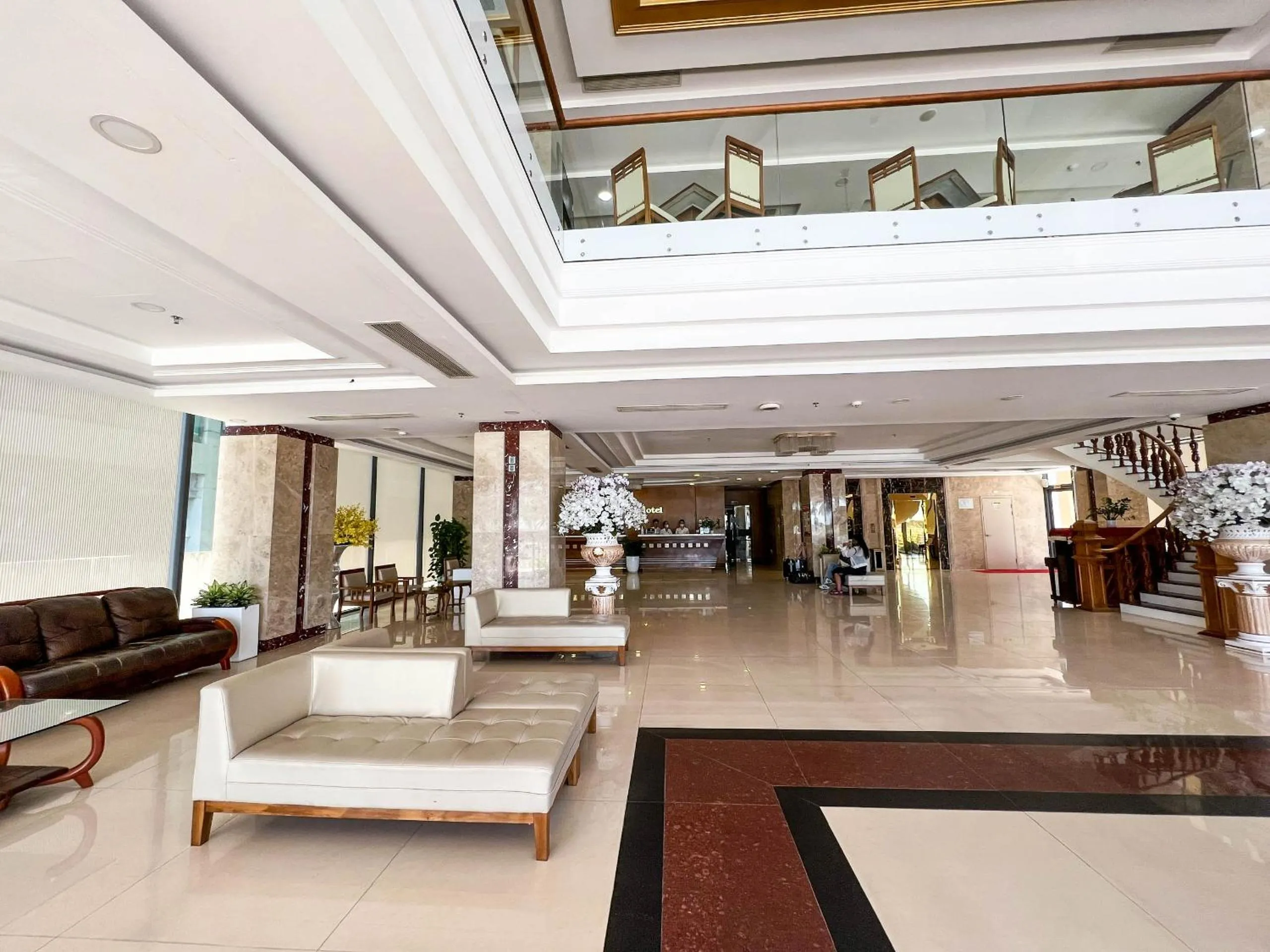 Lobby or reception in Serene Beach Hotel Danang