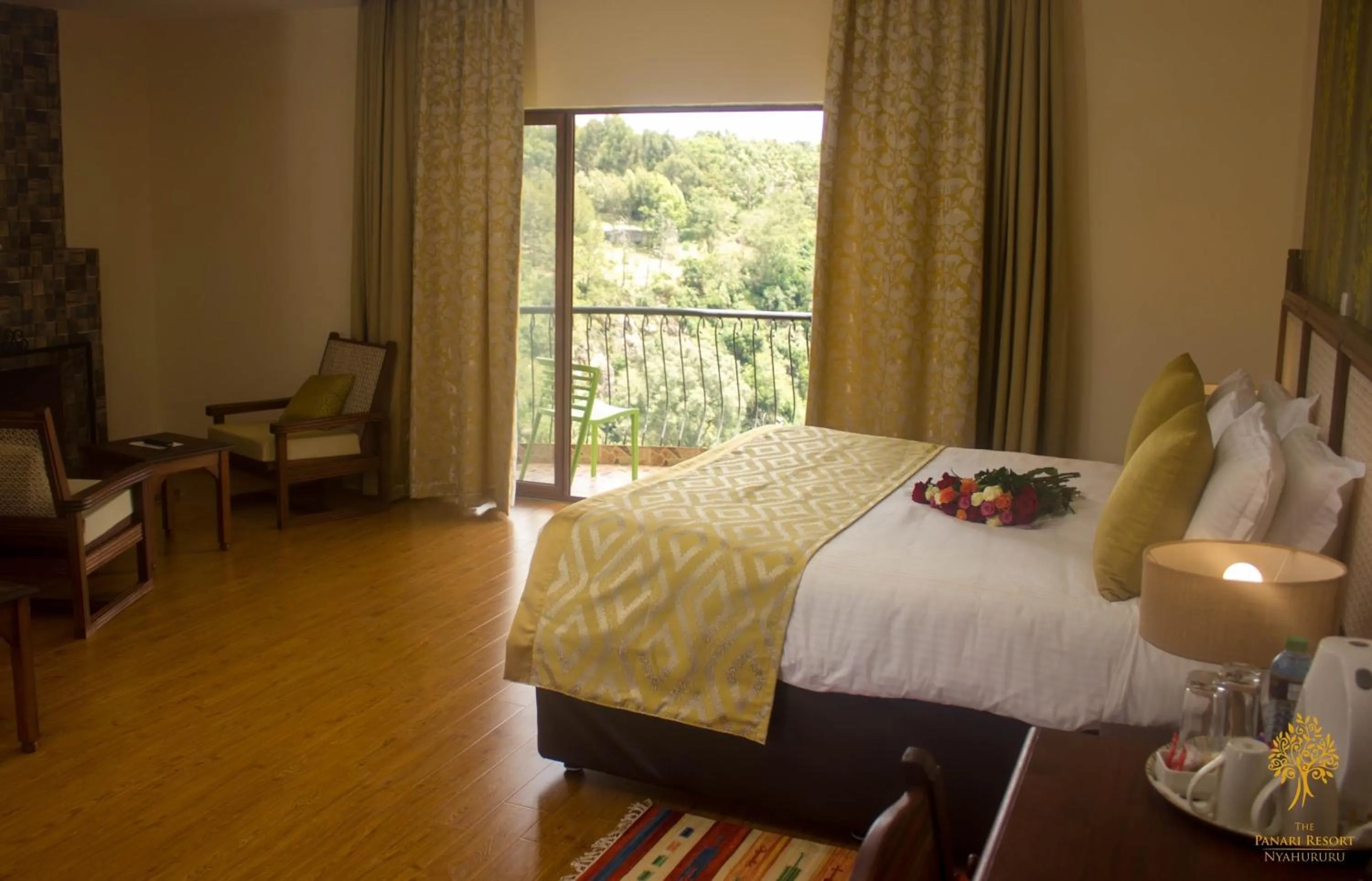 View (from property/room), Bed in Panari Resort, BW Signature Collection
