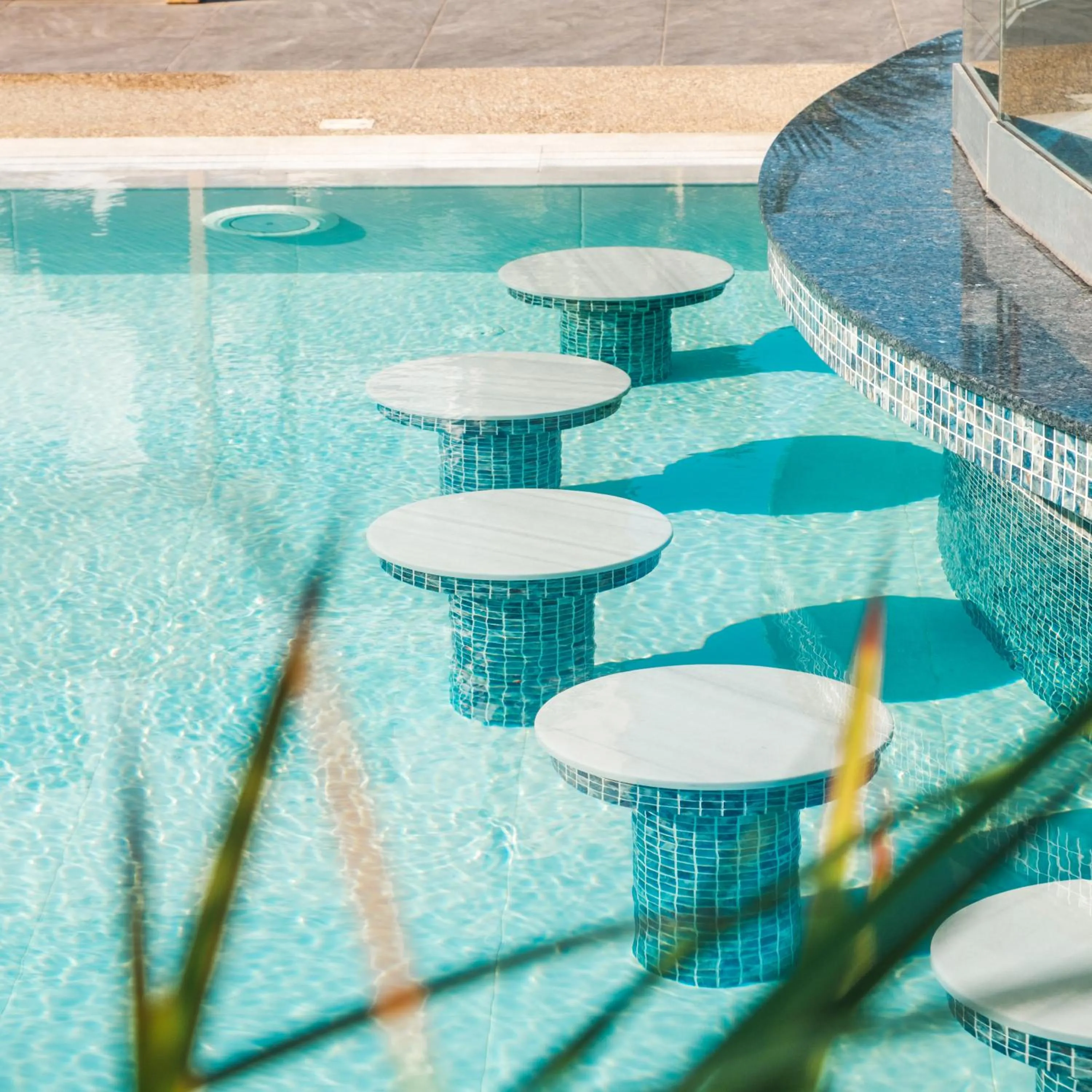 Pool view in Kapetanios Bay Hotel Protaras