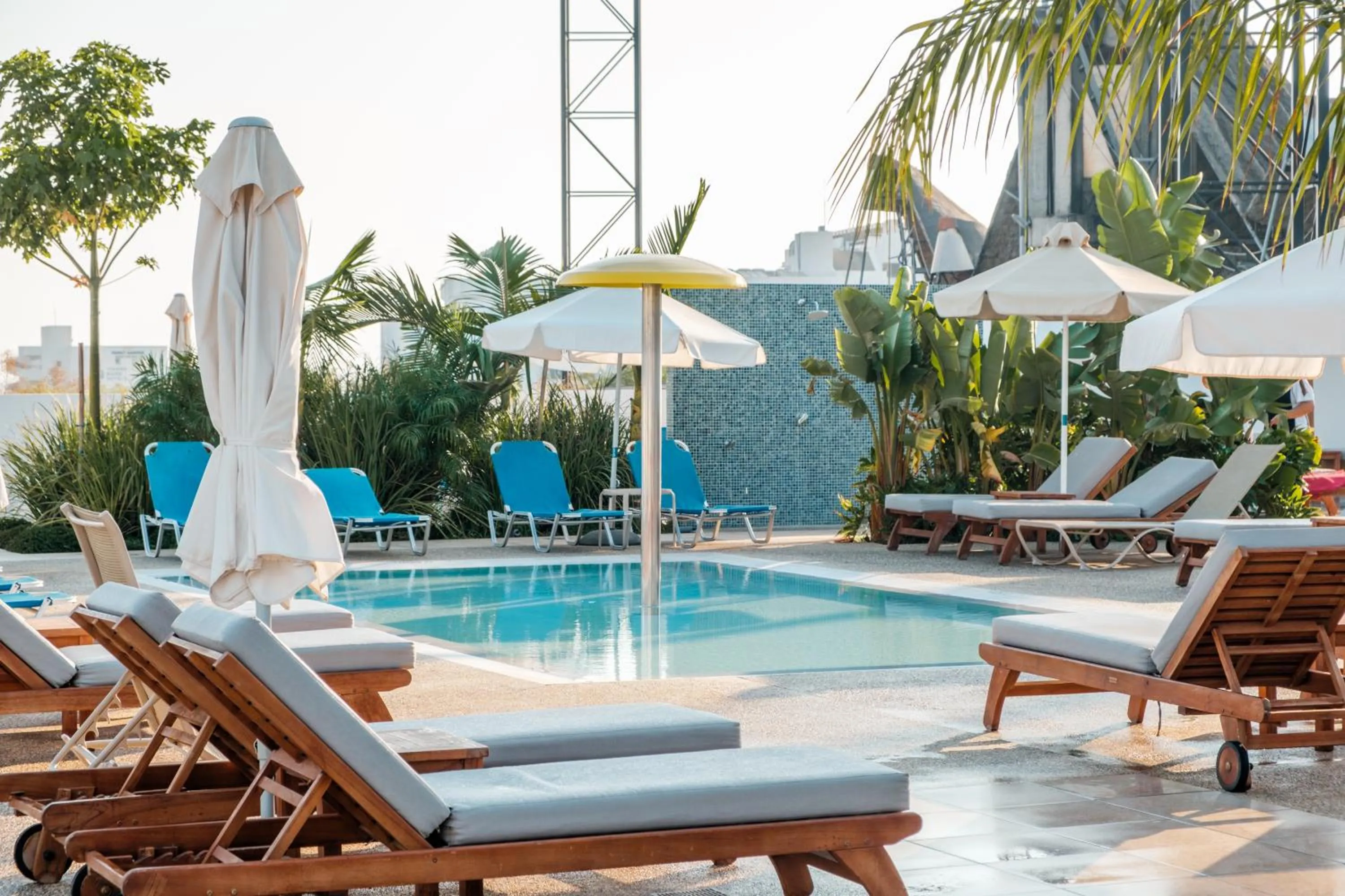 Pool view in Kapetanios Bay Hotel Protaras