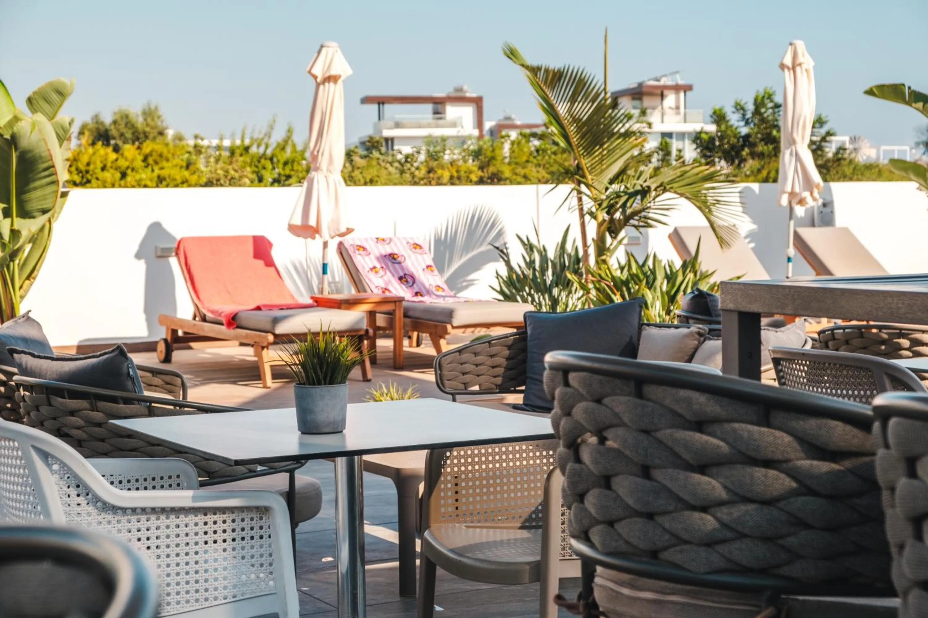 Seating area in Kapetanios Bay Hotel Protaras