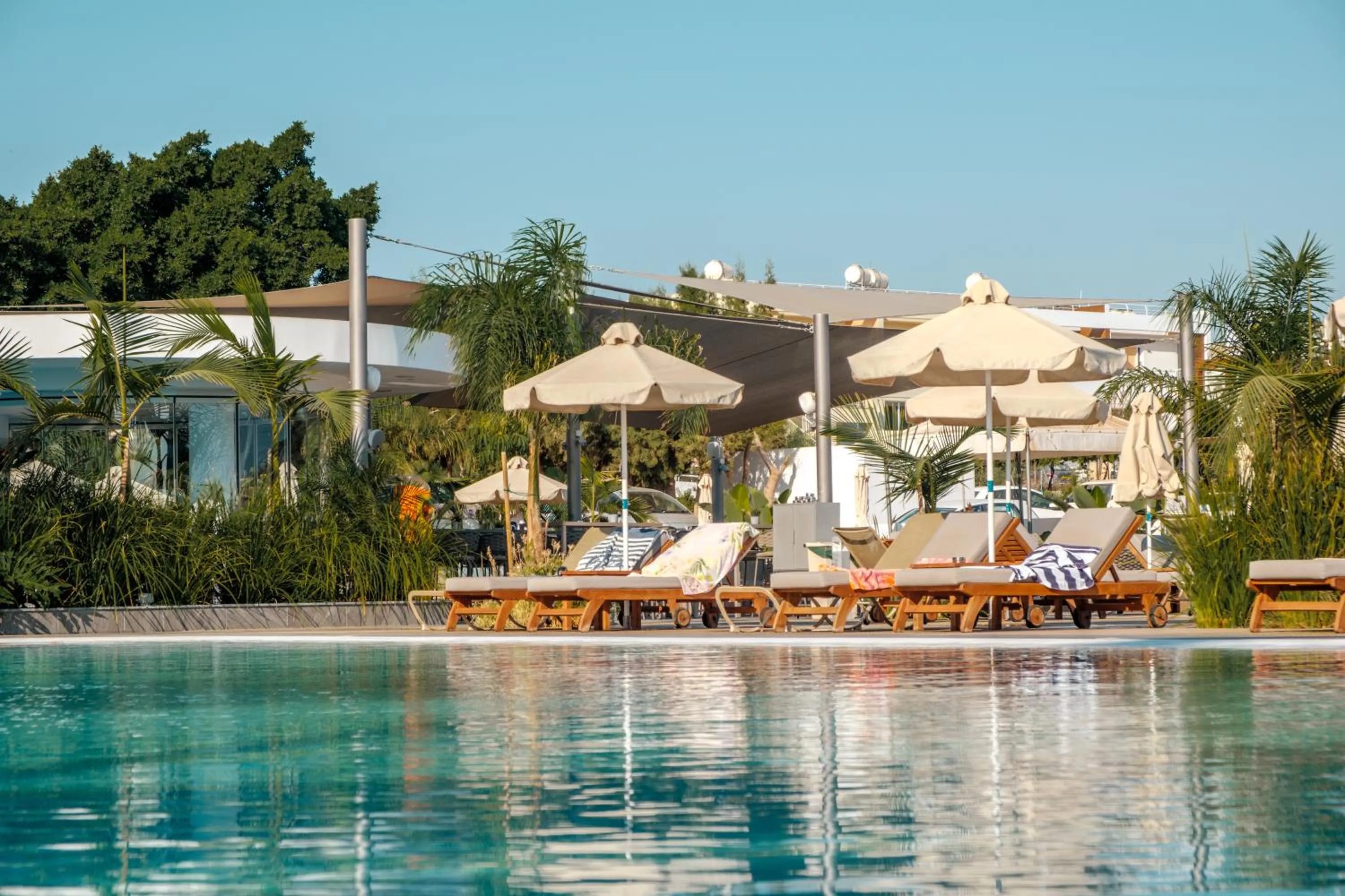 Pool view in Kapetanios Bay Hotel Protaras