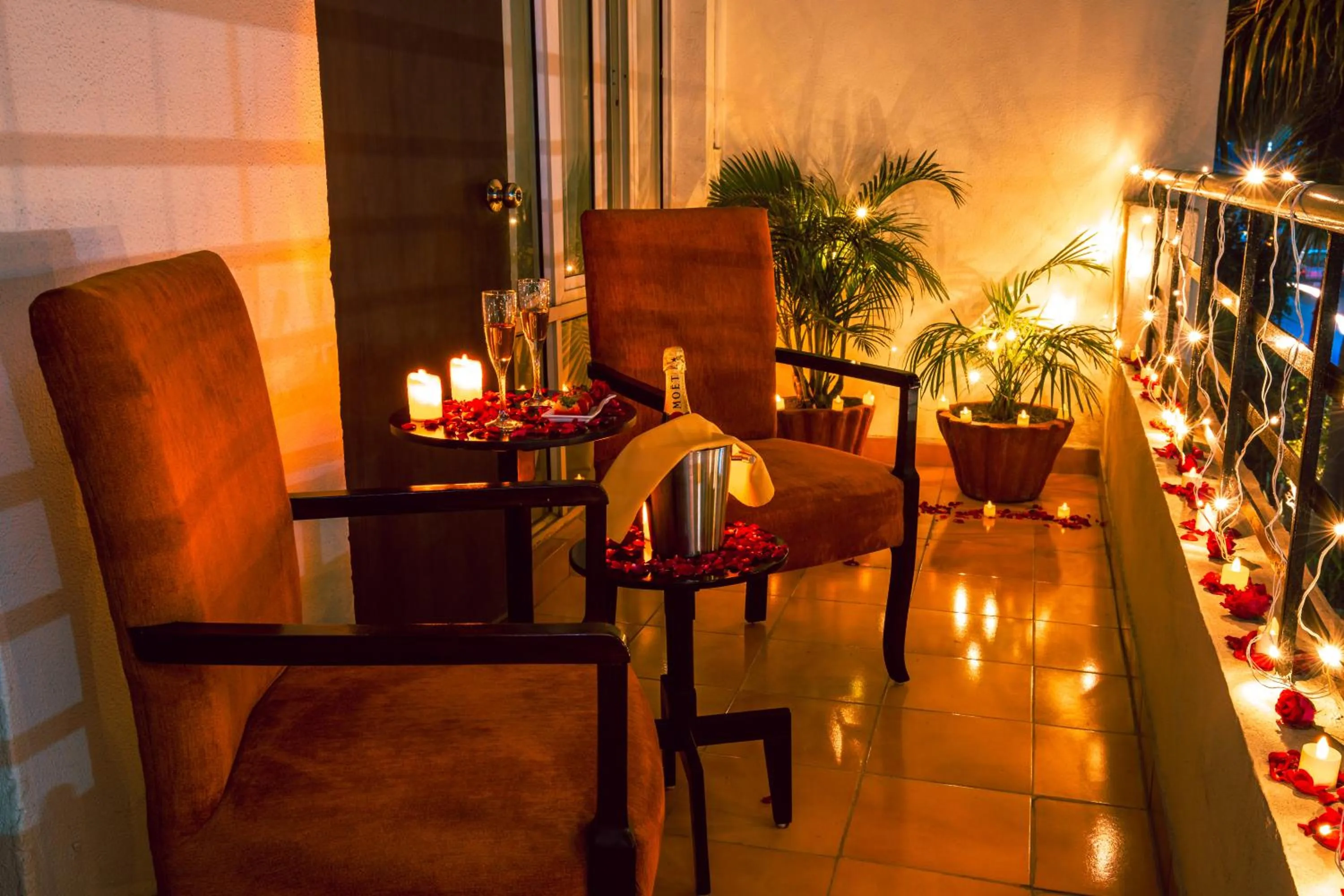Patio in Rosewood Apartment Hotel - Pantnagar