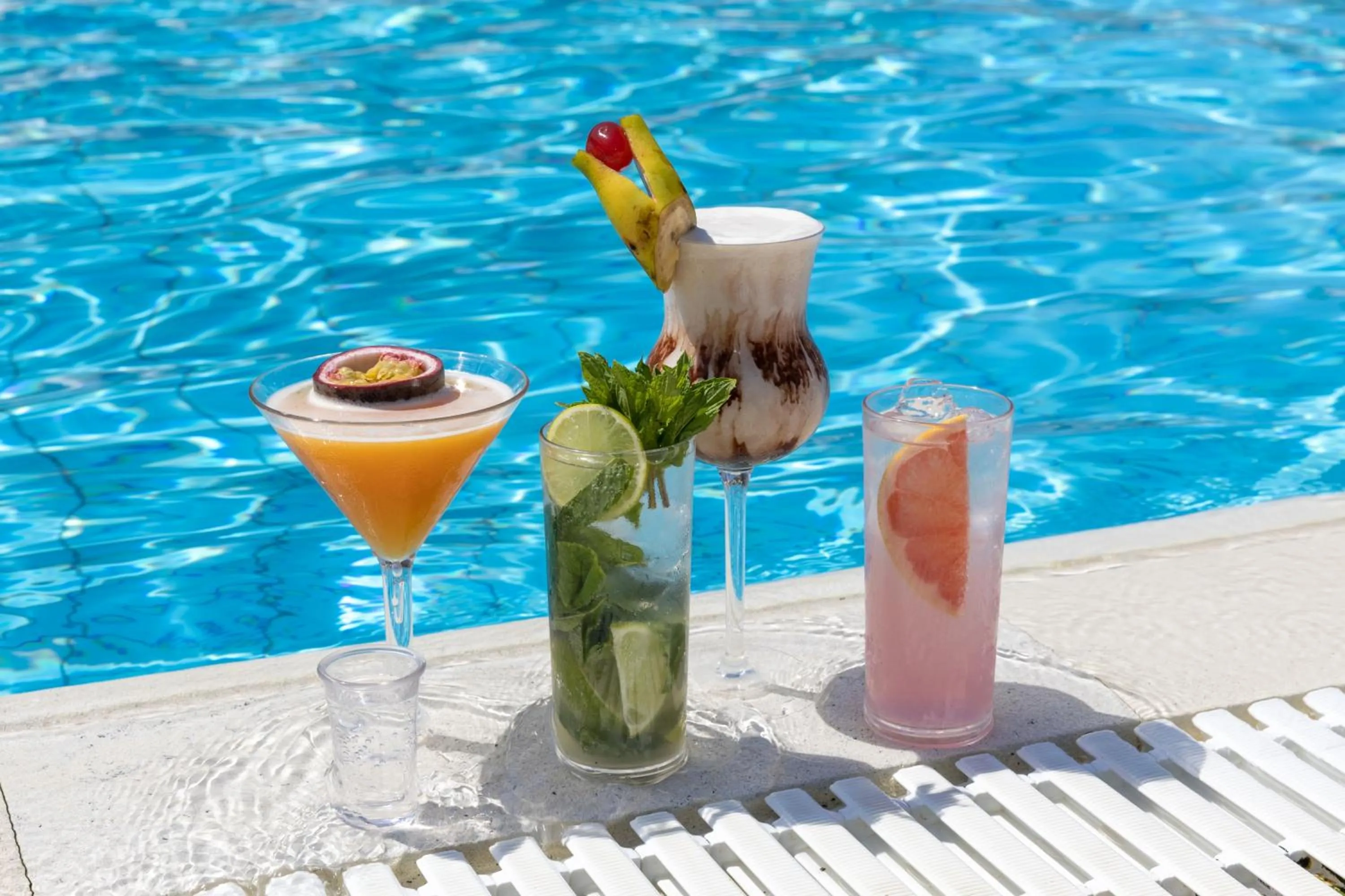 Drinks in Venus Beach Hotel