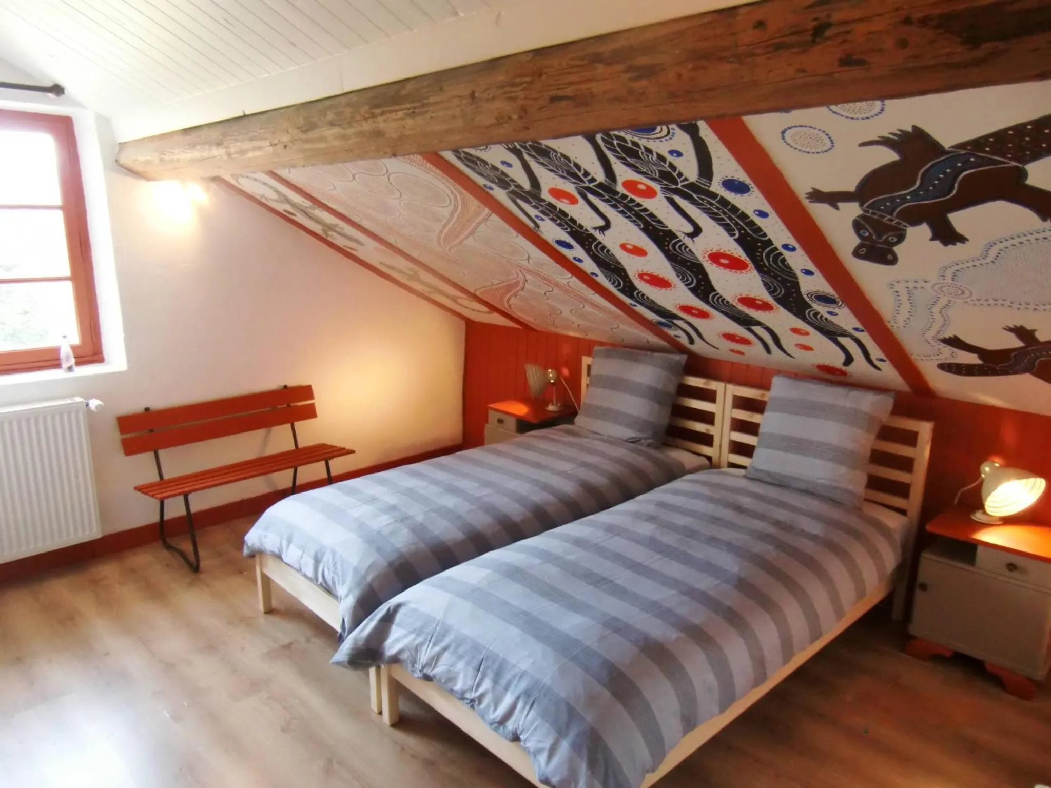 Bed in Chambre&Table d'hotes PtitMonde