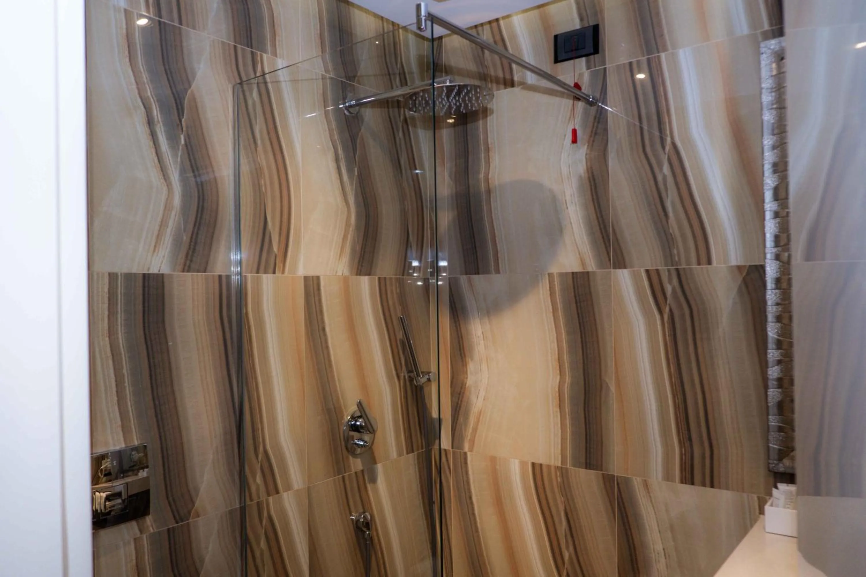 Shower in Senator Hotel