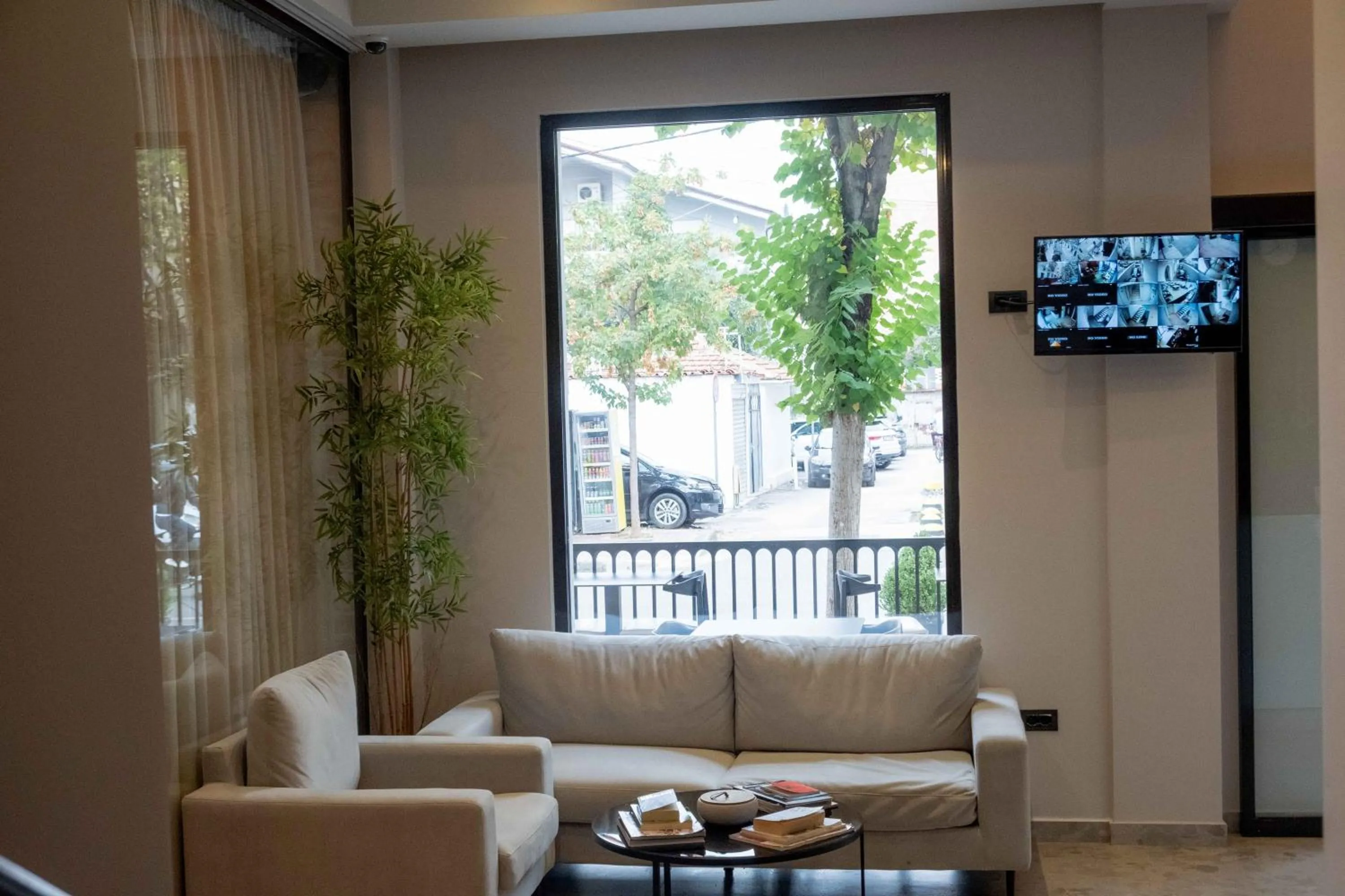 Seating area in Senator Hotel