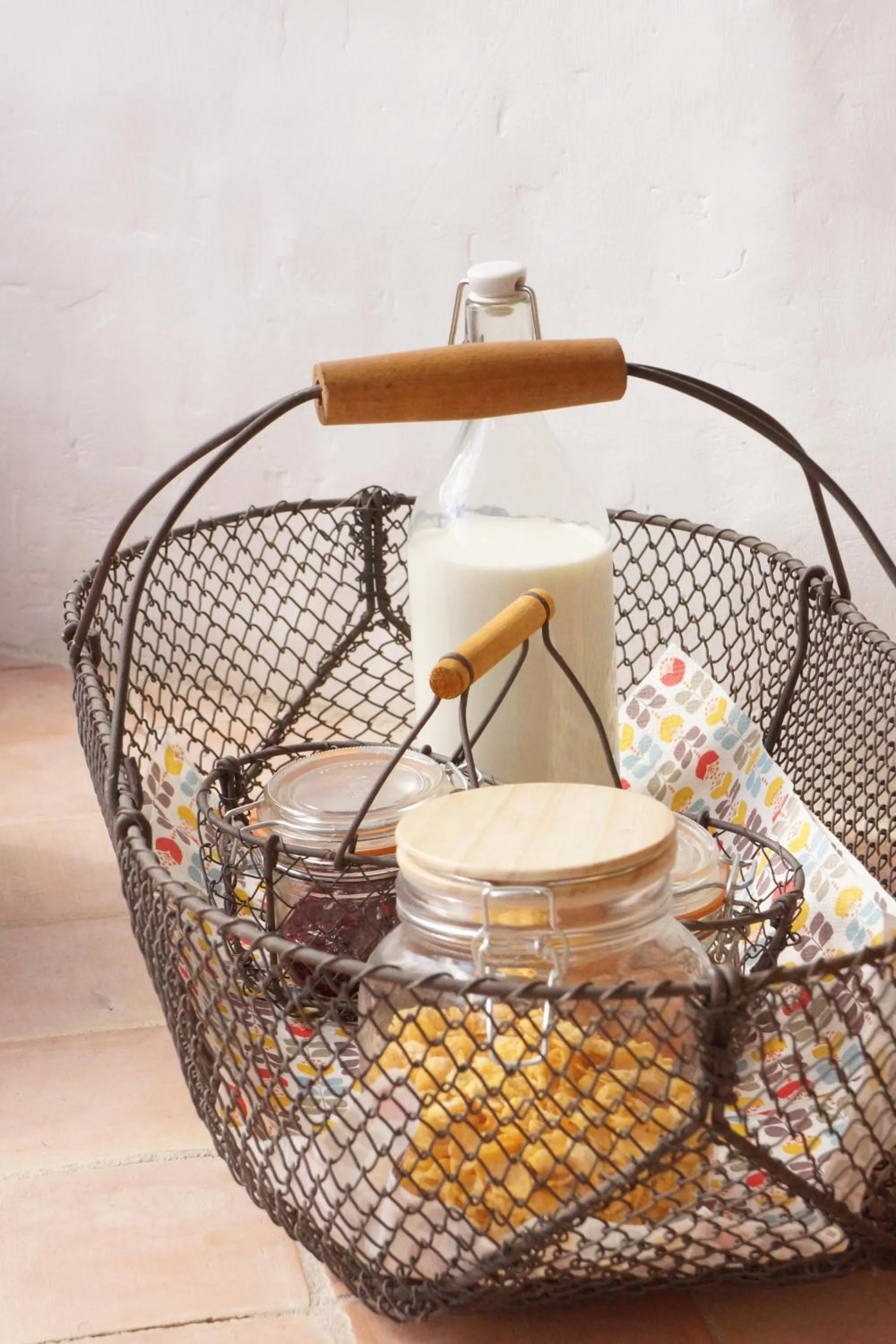 Continental breakfast in Longo Mai